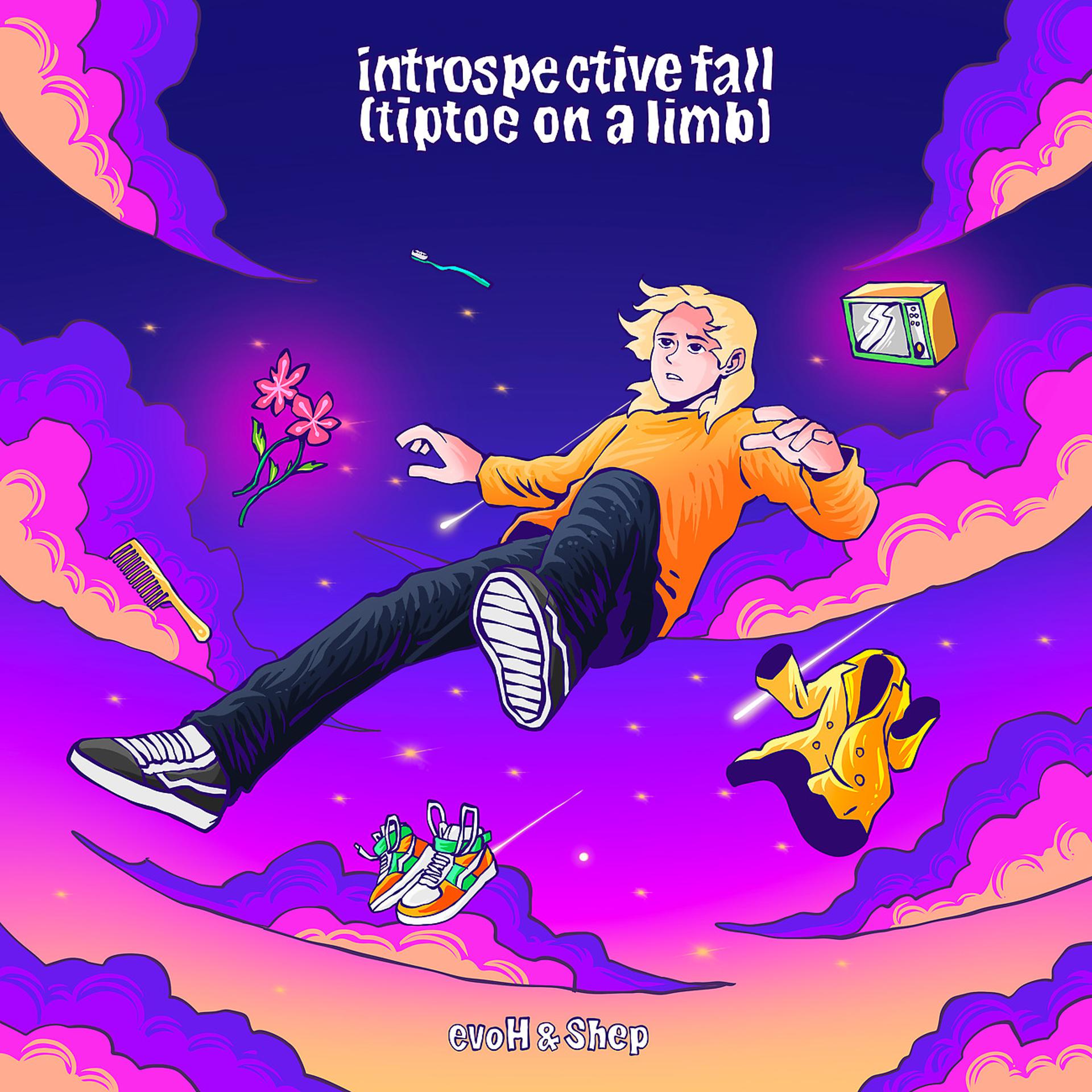 Постер альбома introspective fall (tiptoe on a limb)