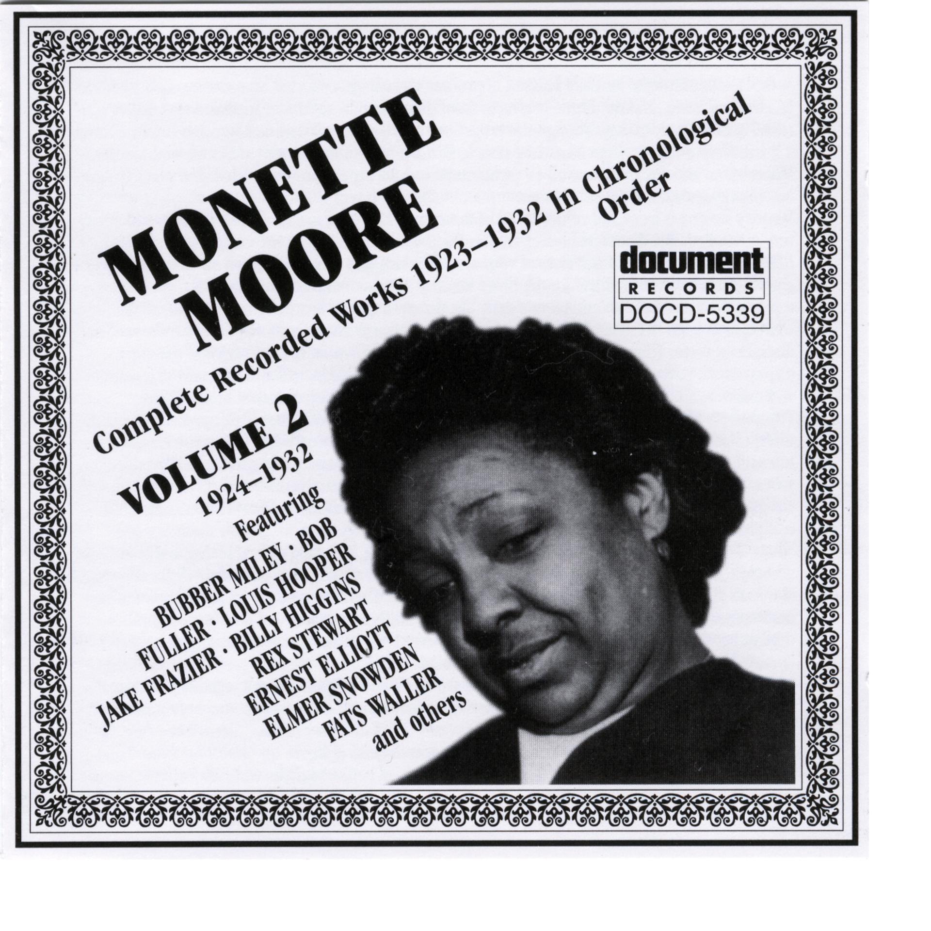 Постер альбома Monette Moore Vol. 2 (1924-1932)