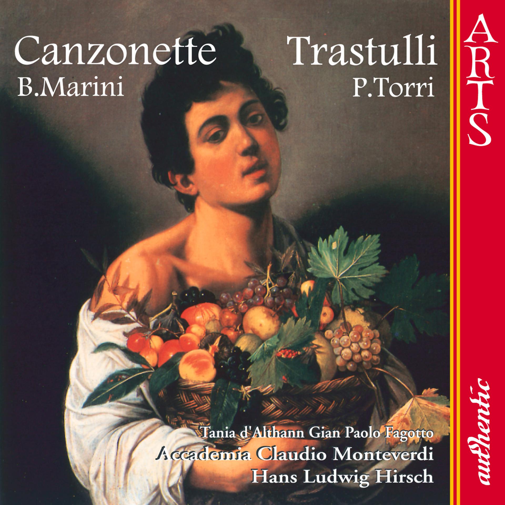 Постер альбома Marini / Torri: Canzonette - Trastulli