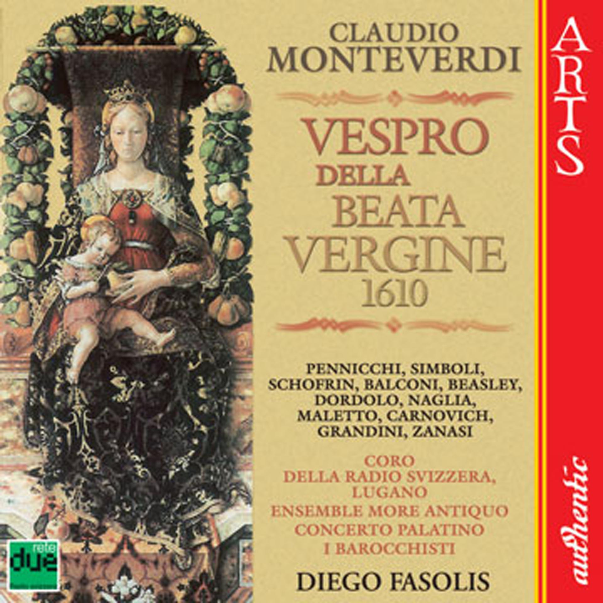 Постер альбома Monteverdi: Vespro della Beata Vergine, 1610