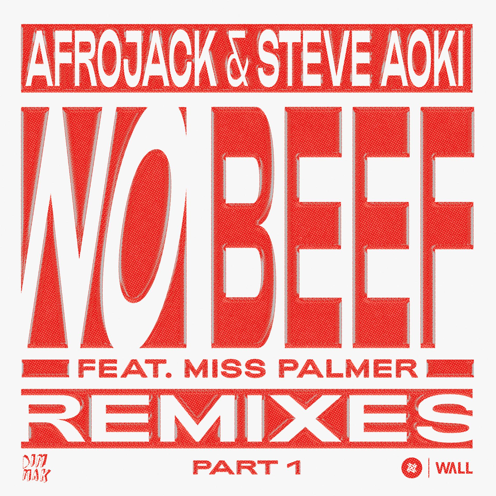 Постер альбома No Beef (feat. Miss Palmer) [REMIXES pt. 1]