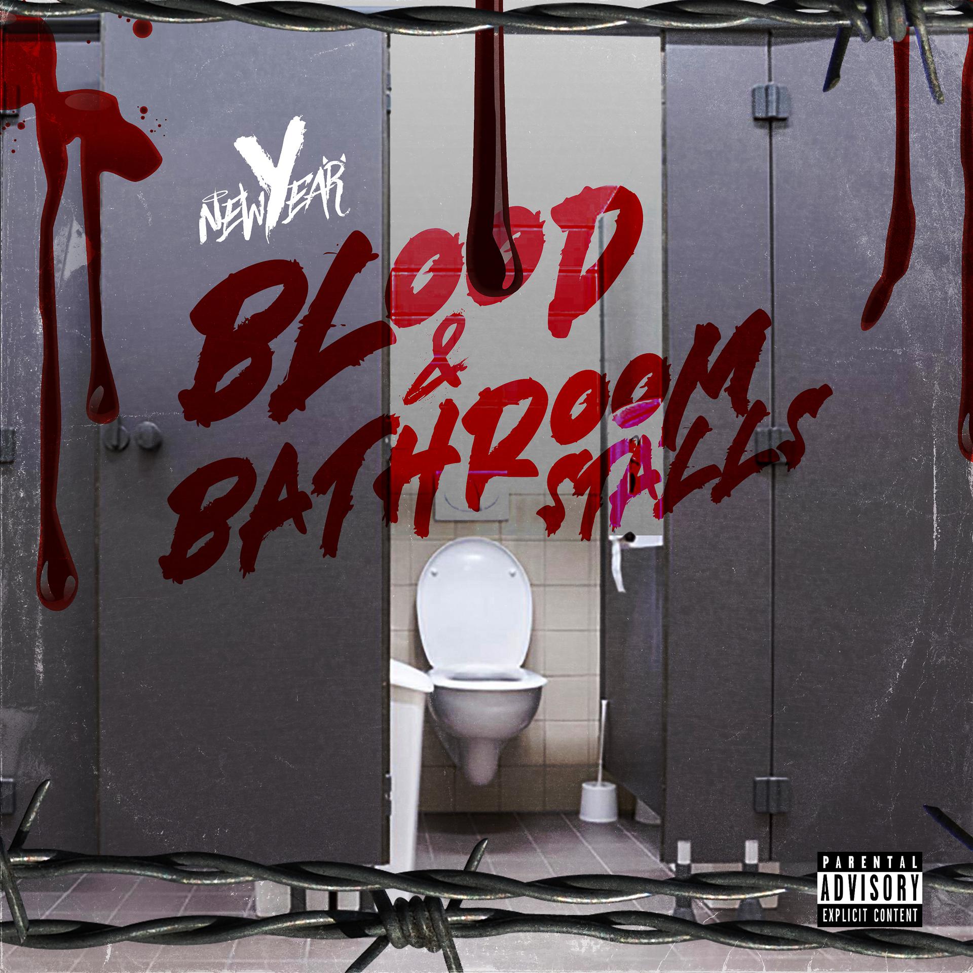 Постер альбома blood & bathroom stalls