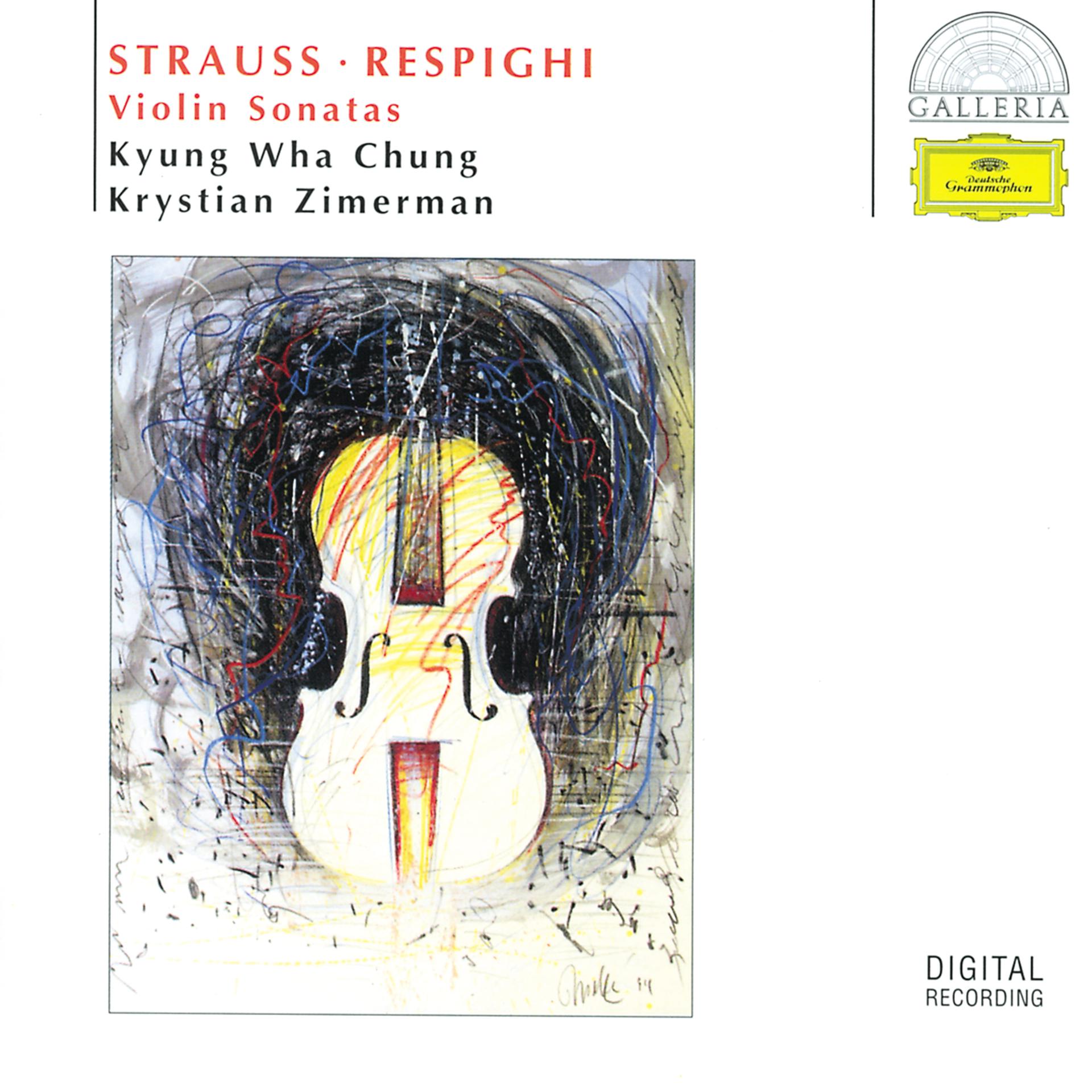 Постер альбома R. Strauss / Respighi: Violin Sonatas