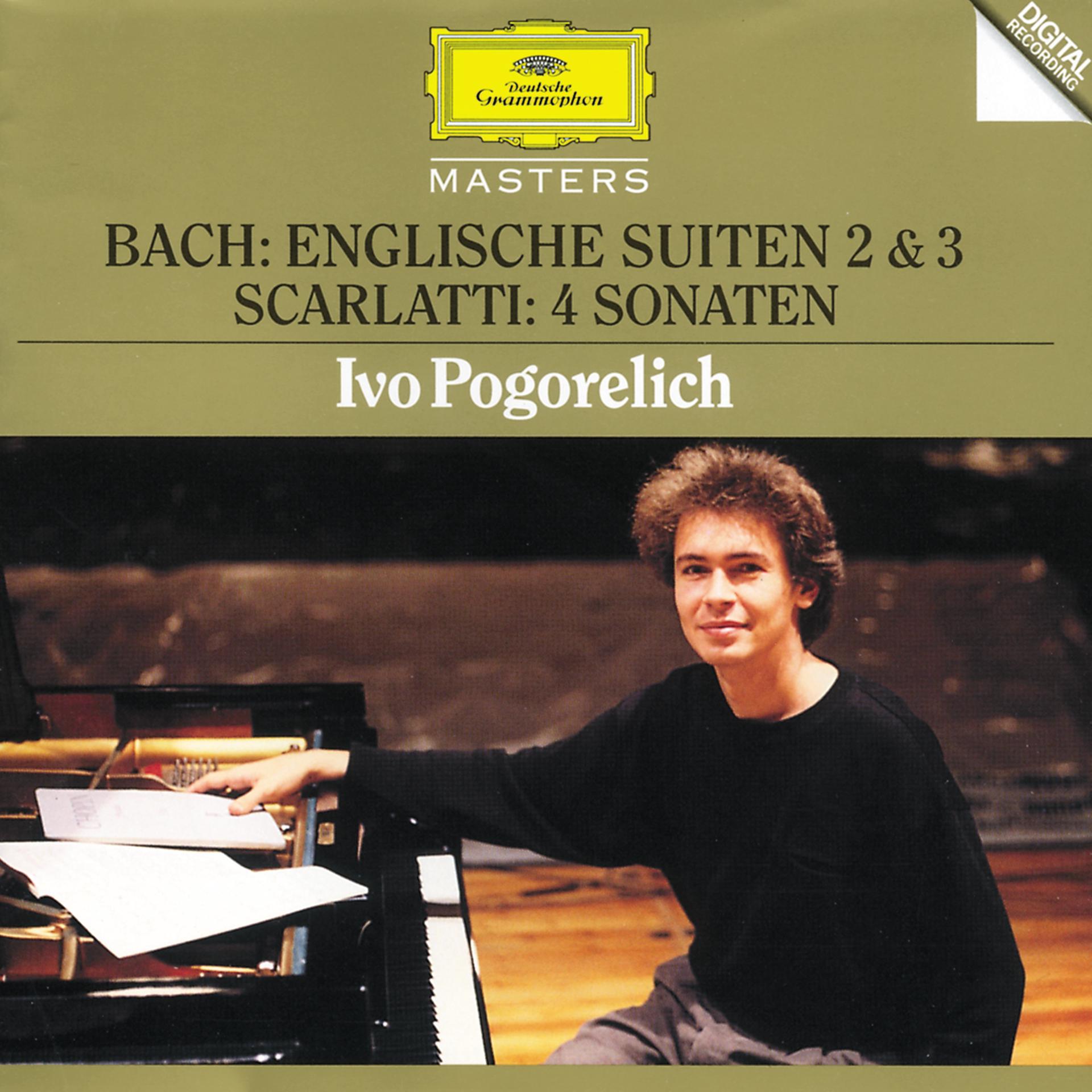 Постер альбома Bach, J.S.: English Suites No. 2 & 3 / Scarlatti: 4 Sonatas