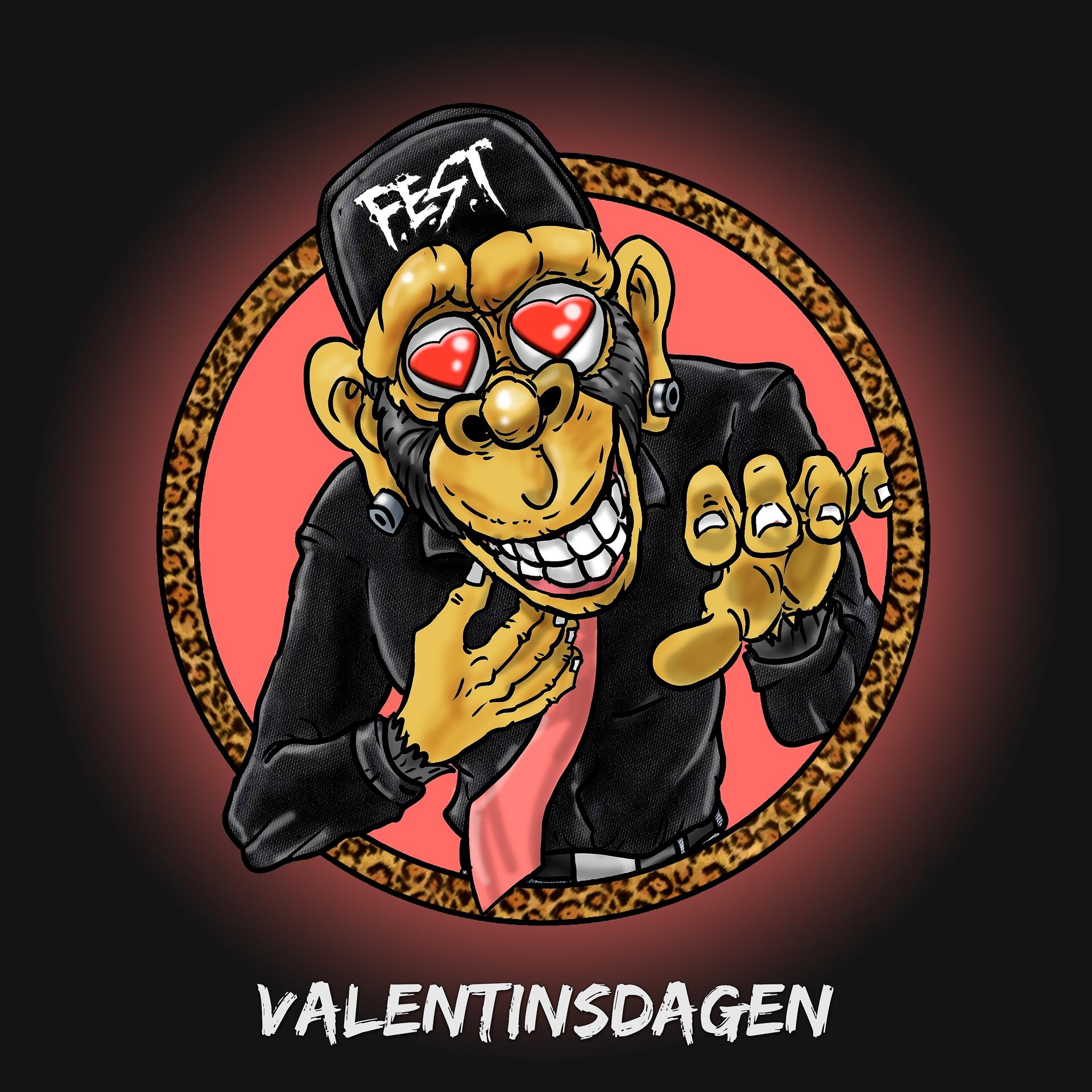 Постер альбома Valentinsdagen