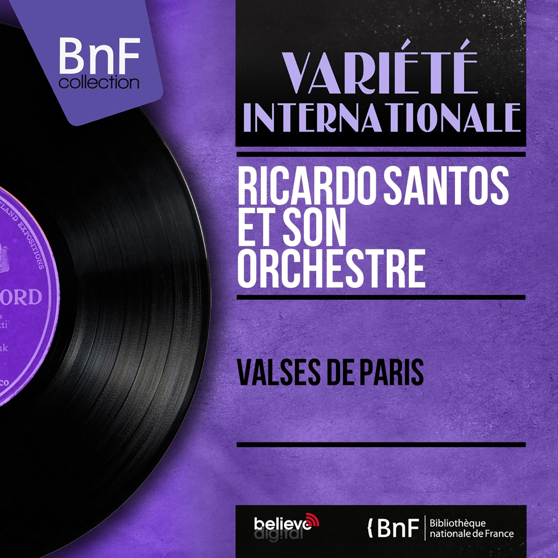 Постер альбома Valses de Paris (Mono Version)