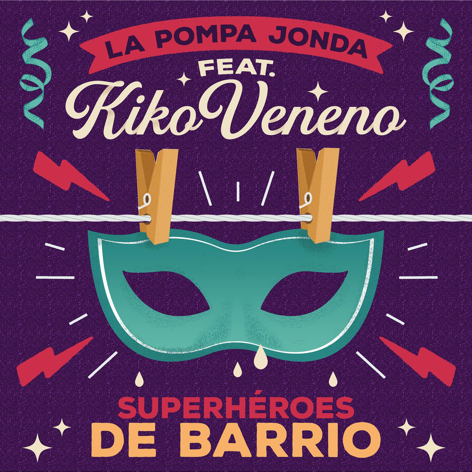 Постер альбома Superhéroes de Barrio