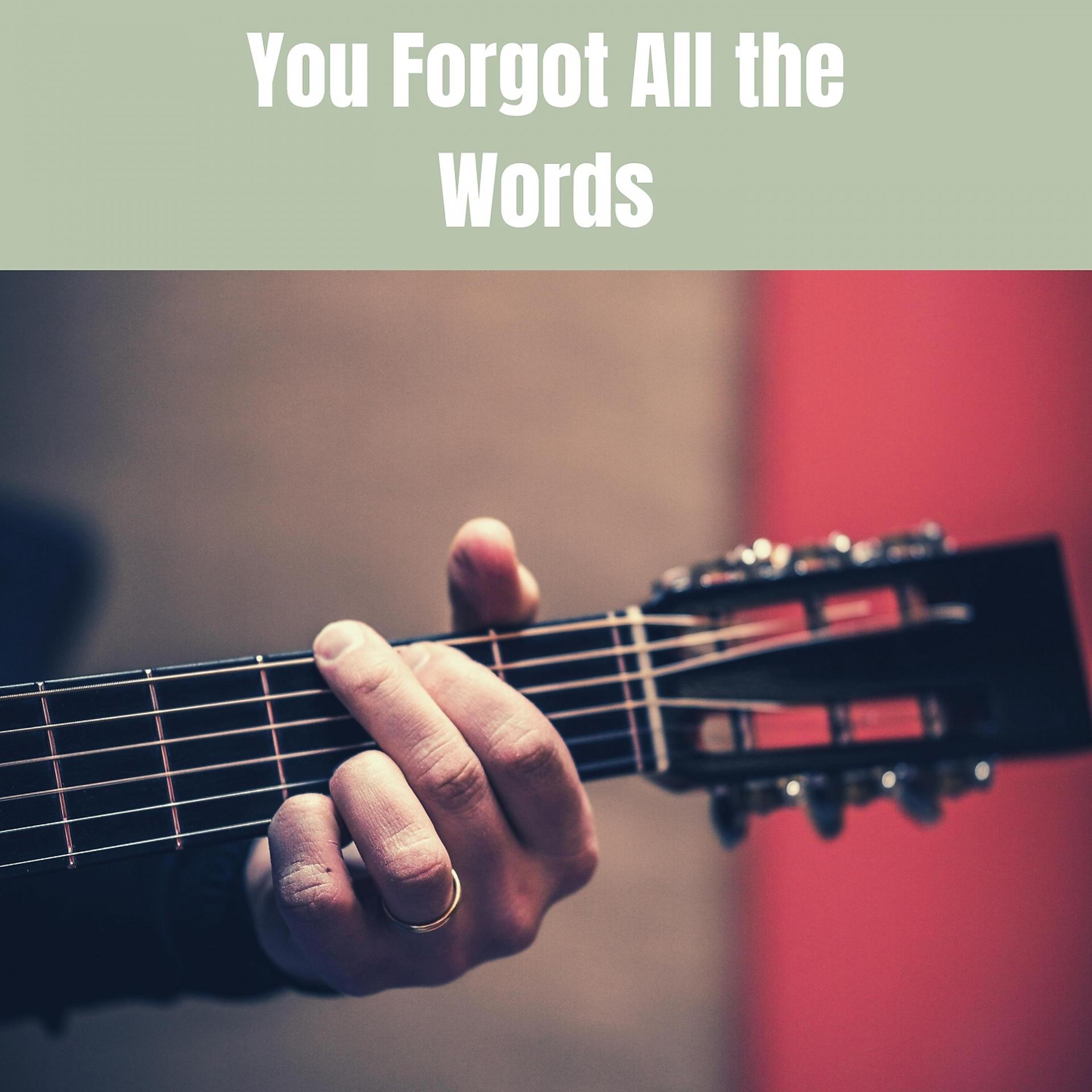 Постер альбома You Forgot All the Words