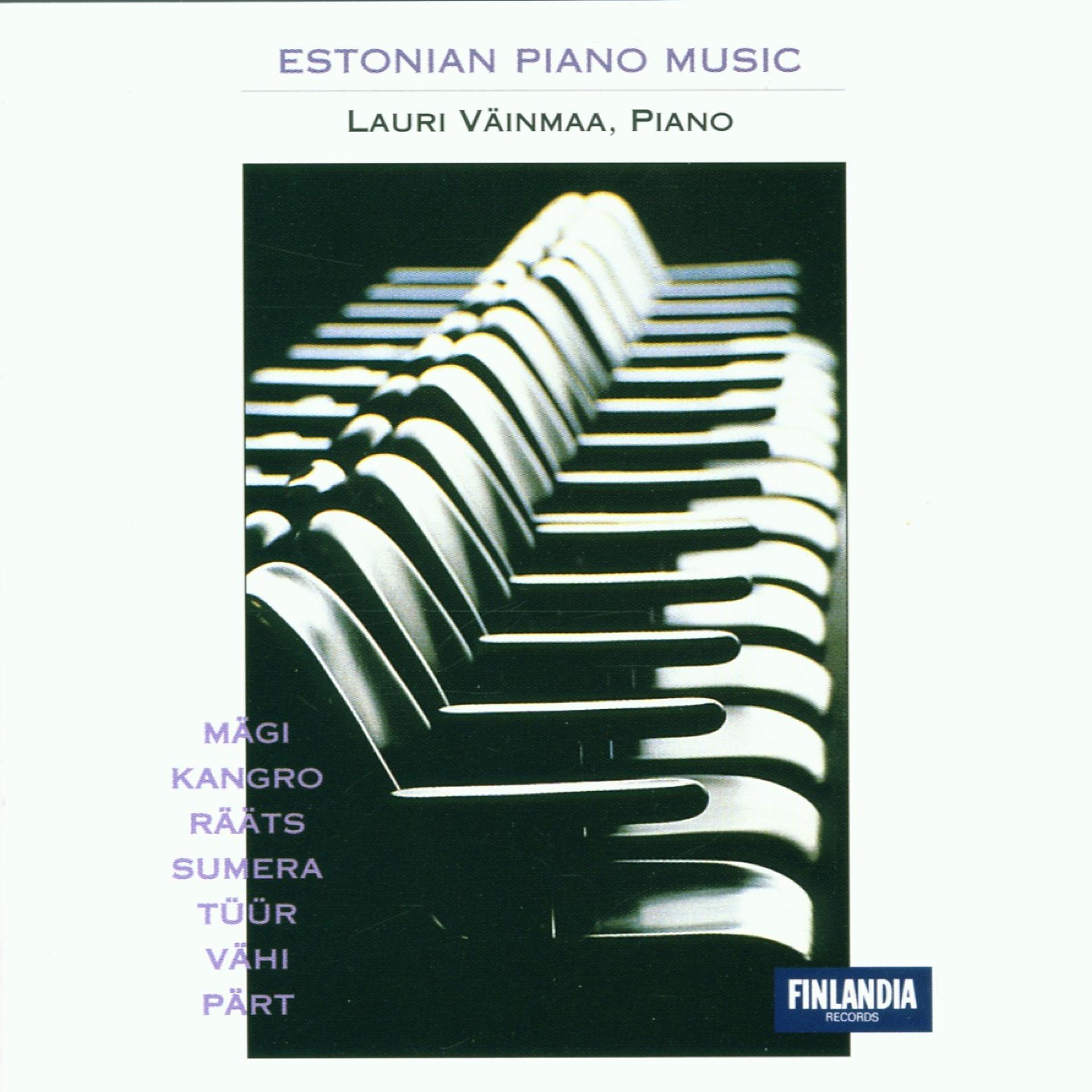 Постер альбома Estonian Piano Music