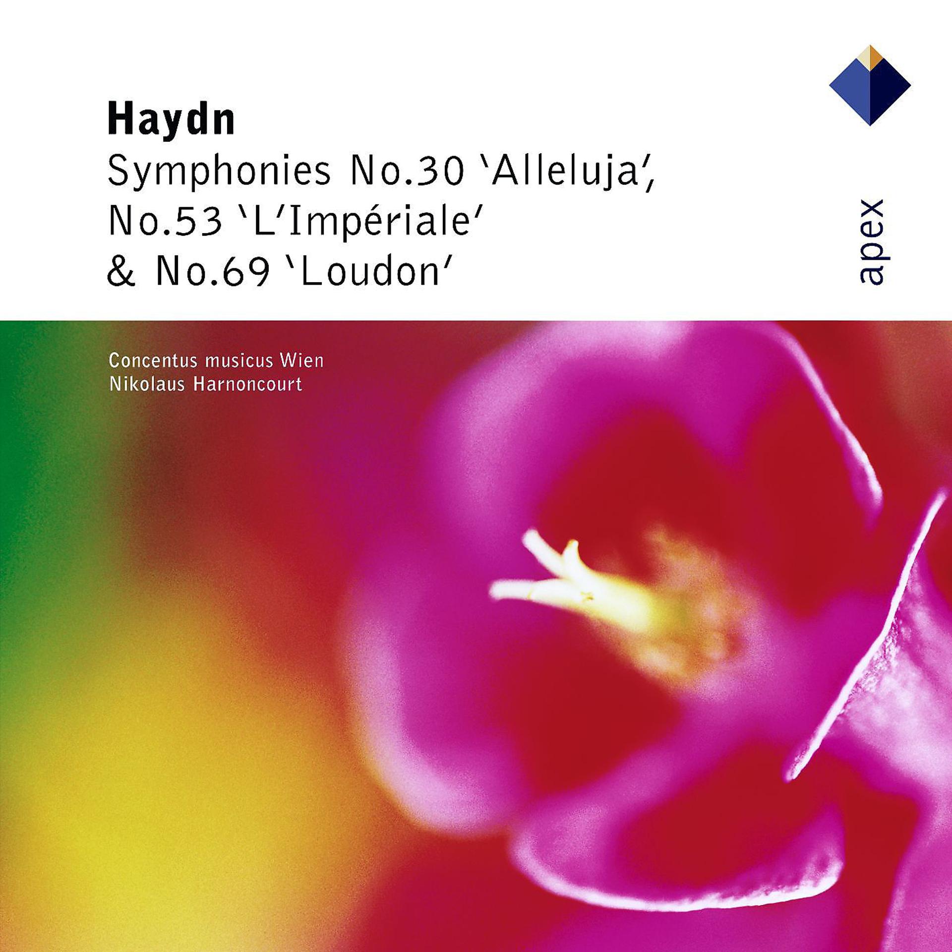 Постер альбома Haydn : Symphonies Nos 30, 53 & 69  -  Apex