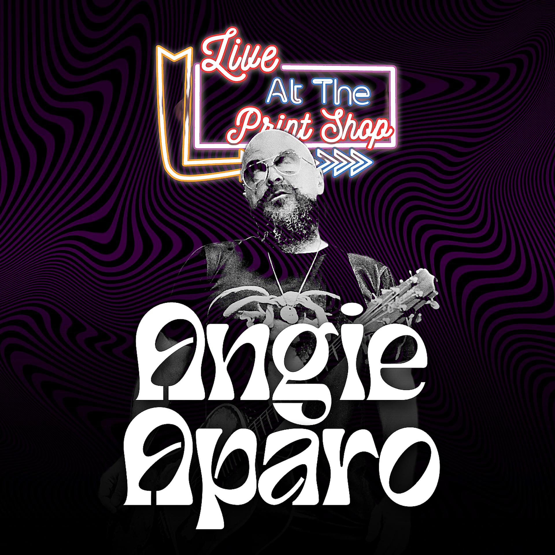 Постер альбома Angie Aparo (Live at the Print Shop)