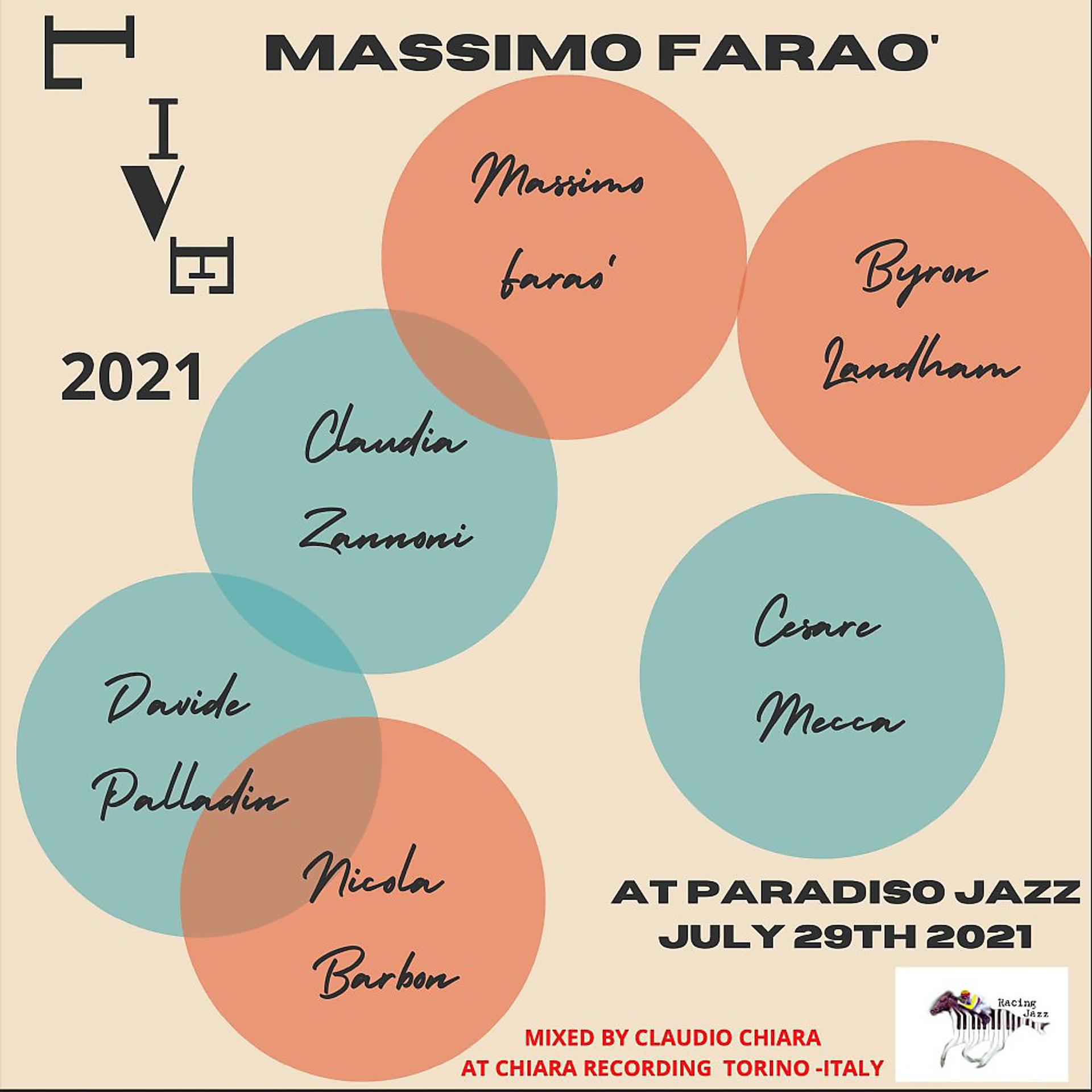 Постер альбома Massimo Farao' at Paradiso Jazz (Live)