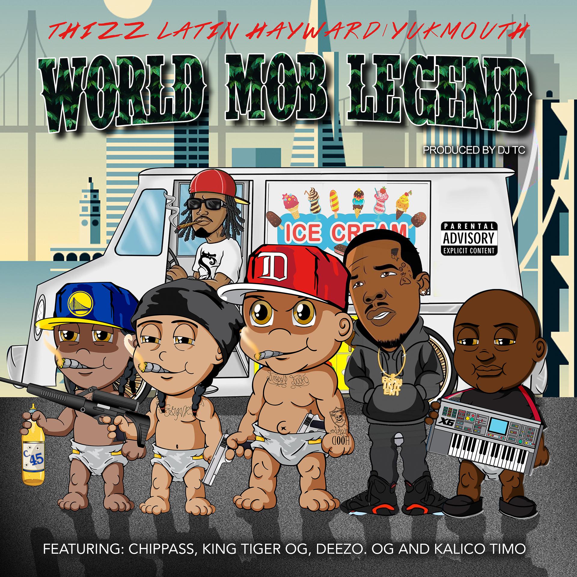 Постер альбома World Mob Legend (feat. Chippass, King Tiger og, Deezo.OG & Kalico Timo)