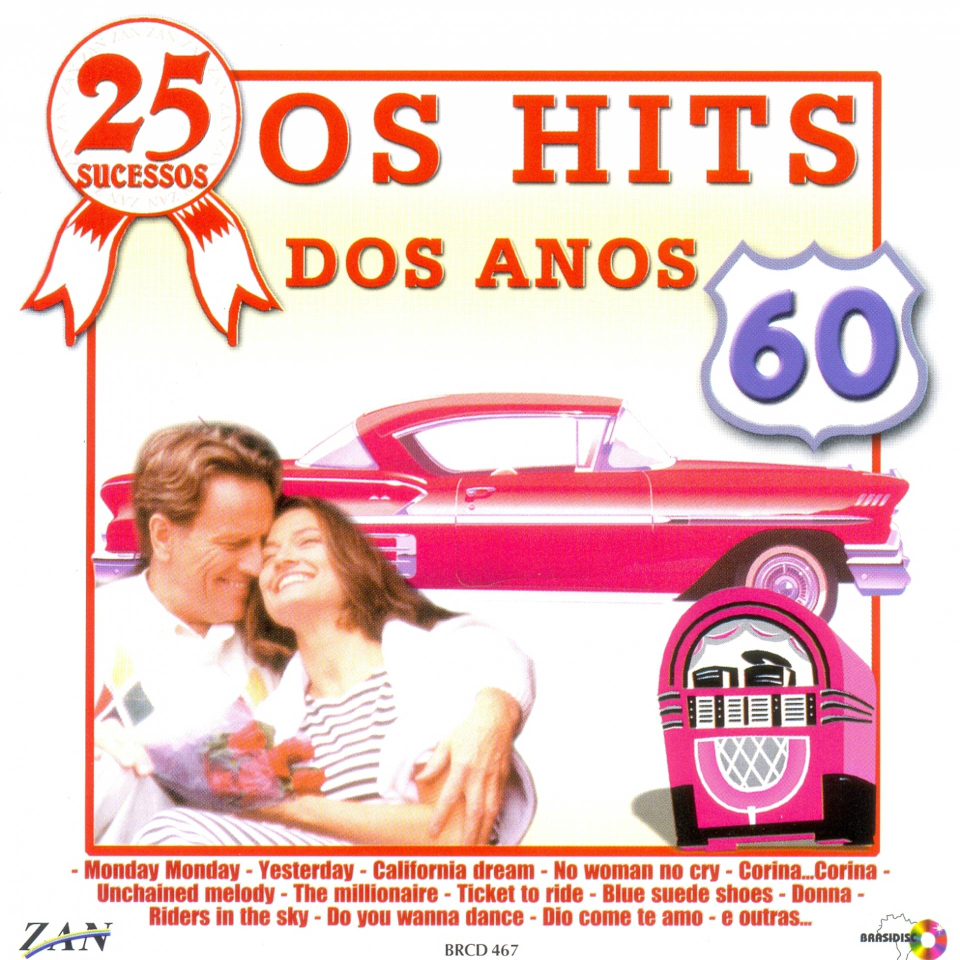 Постер альбома 25 Sucessos: os Hits dos Anos 60