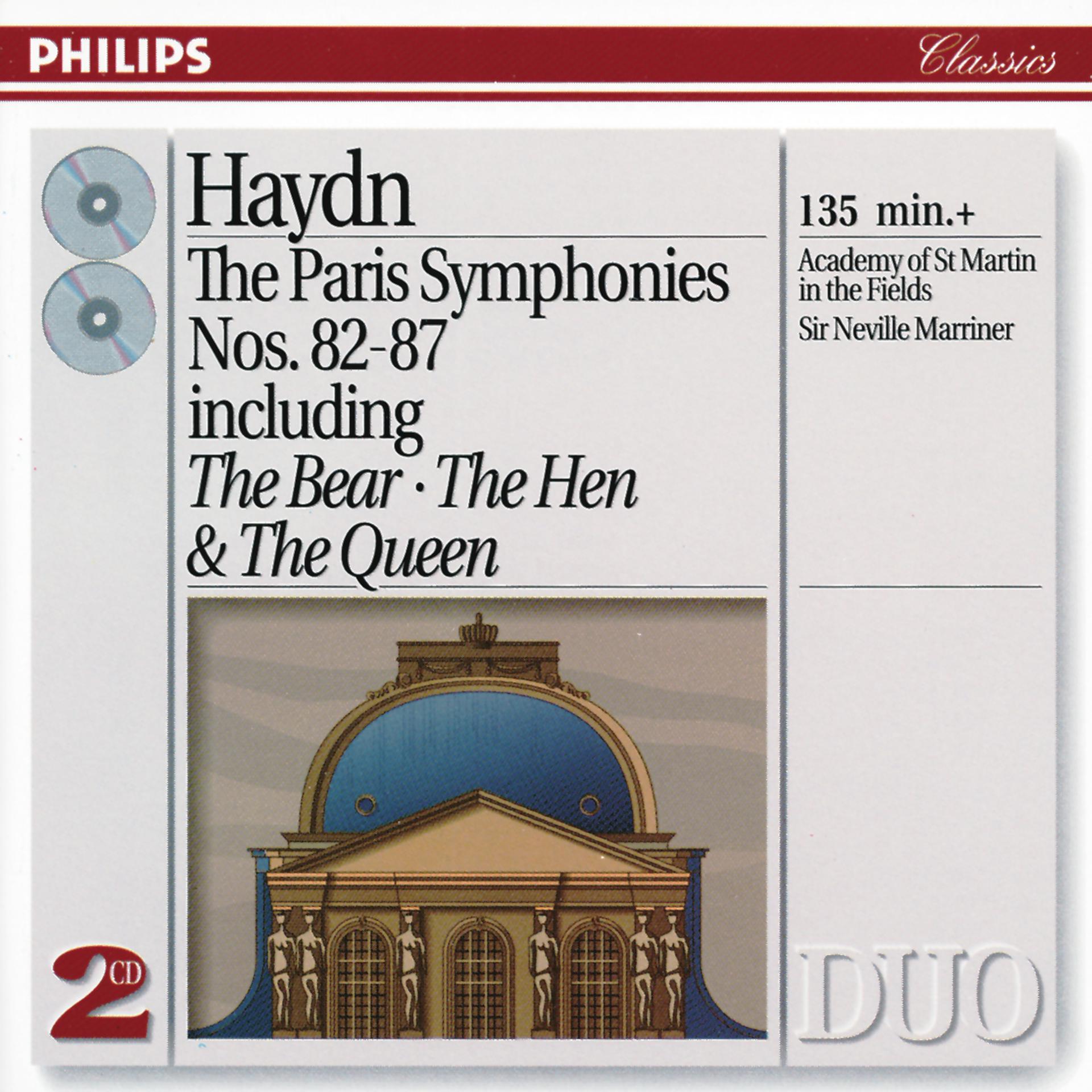 Постер альбома Haydn: The Paris Symphonies Nos. 82-87