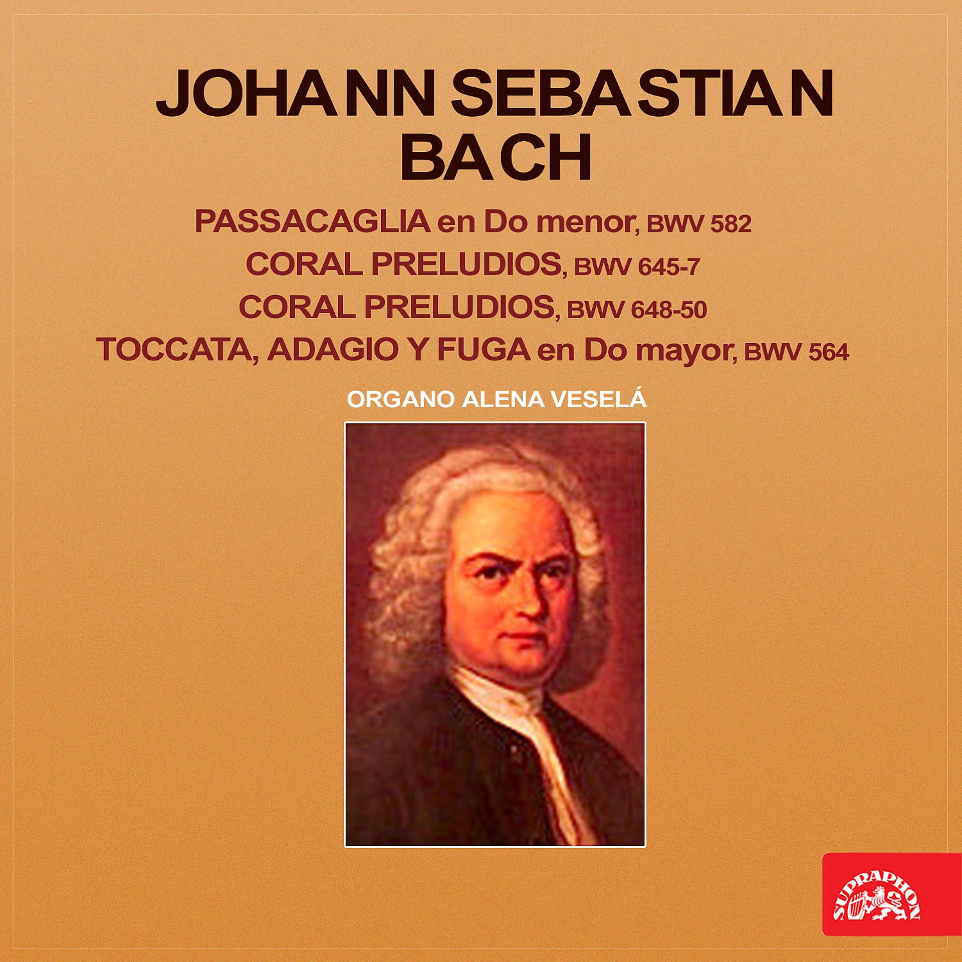 Постер альбома Bach: Passacaglia in C Minor, Choral Ouvertures, Toccata, Adagio and Fugue