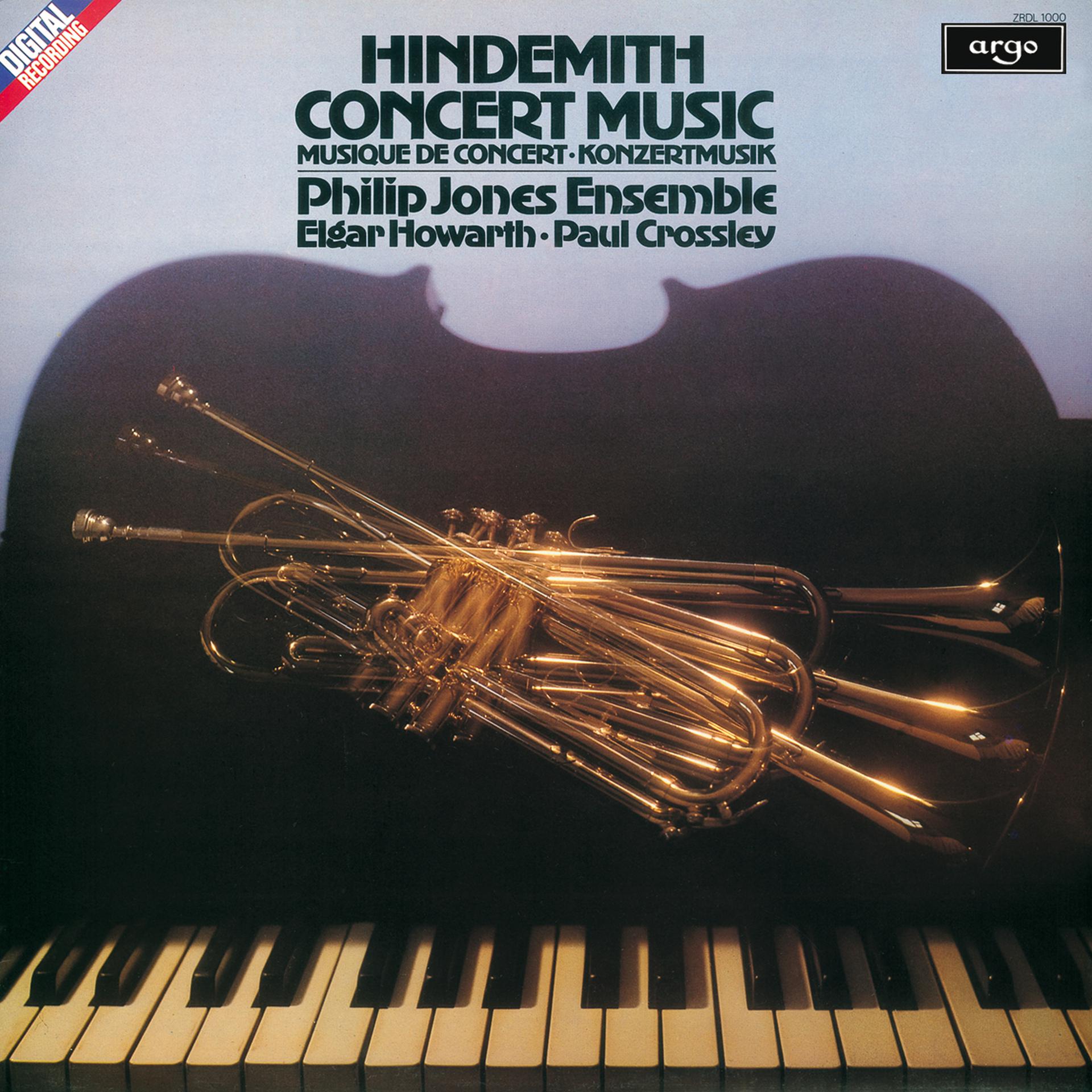 Постер альбома Hindemith: Concert Music for Brass