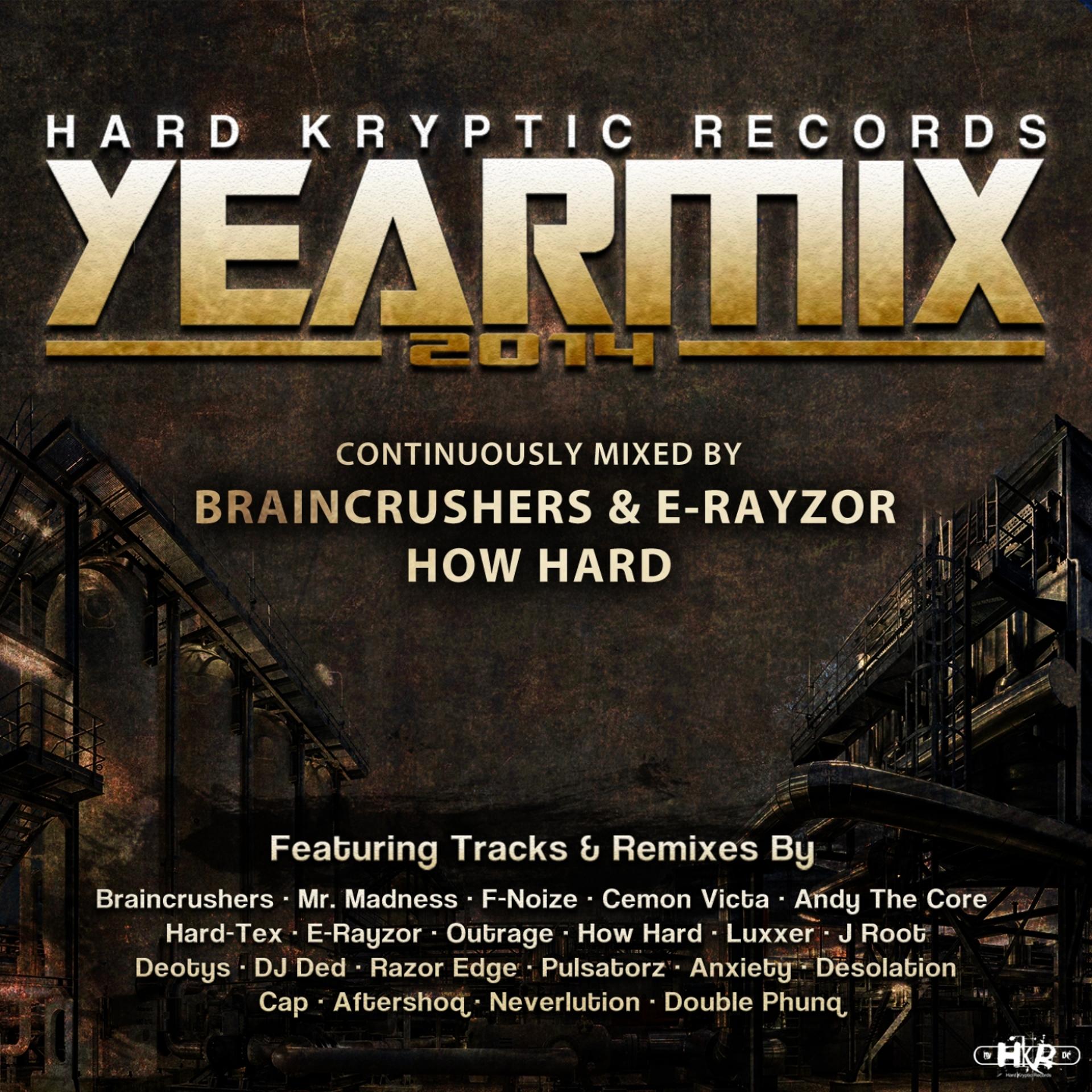 Постер к треку Braincrushers, E-Rayzor, How Hard - Worldwide Movement