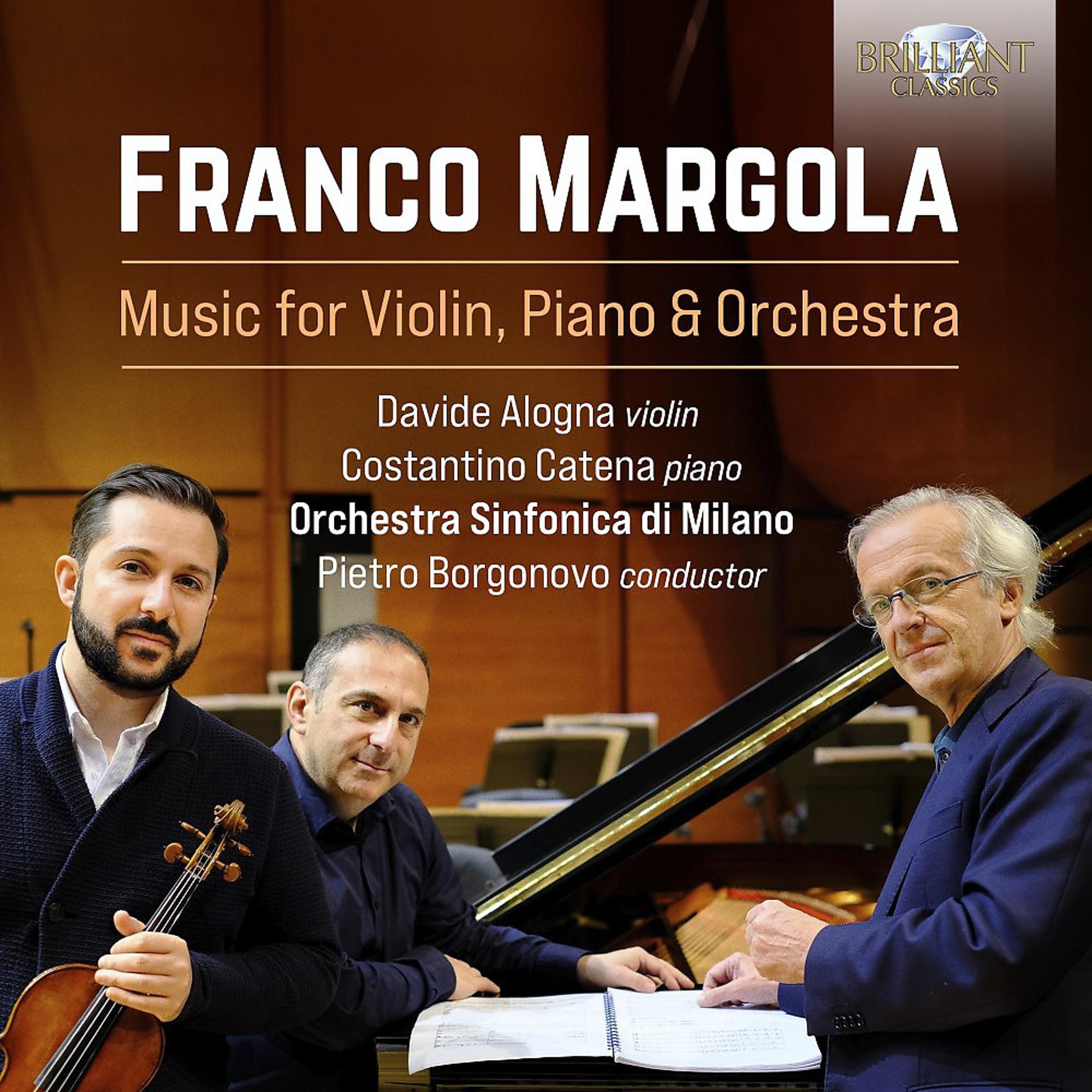 Постер альбома Margola: Music for Violin, Piano & Orchestra