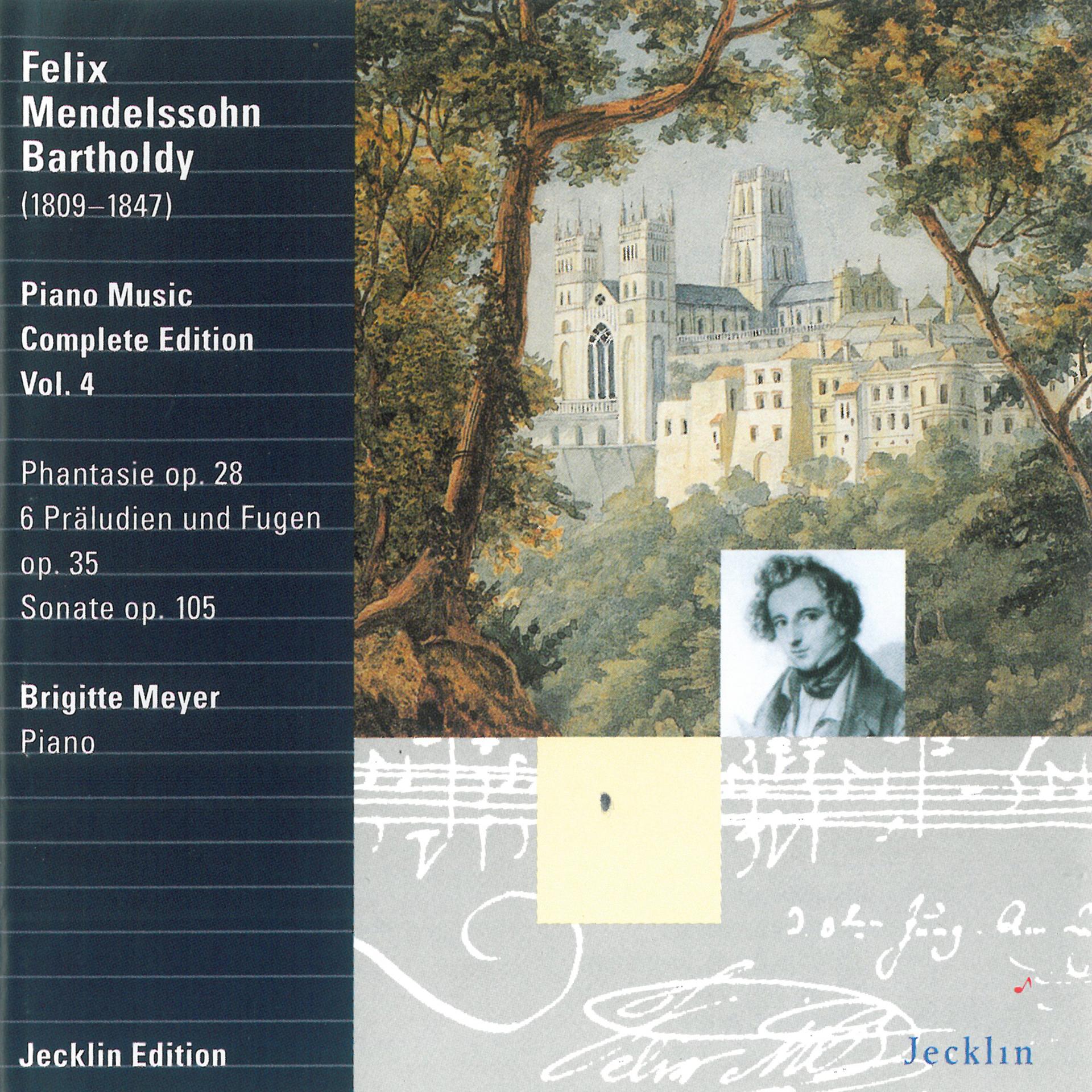 Постер альбома Felix Mendelssohn: Piano Music Complete Edition, Vol. 4
