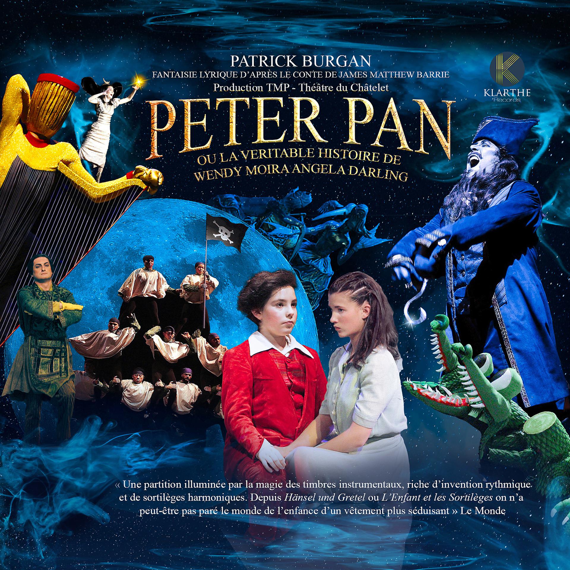 Постер альбома Peter Pan ou la véritable histoire de Wendy Moira Angela Darling