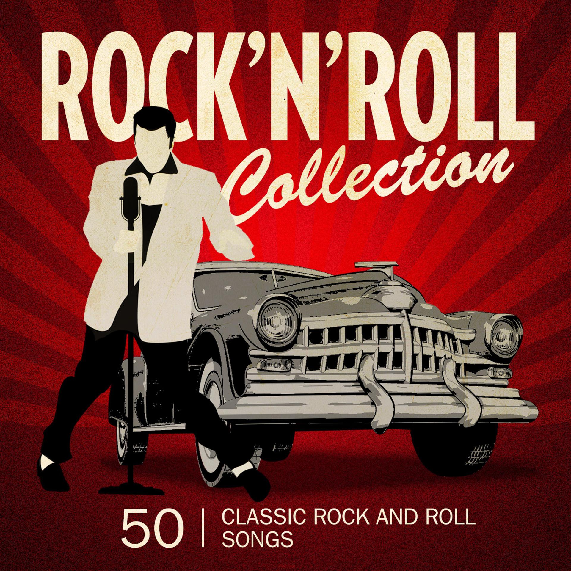 Постер альбома Rock'n'Roll Collection (50 Classic Rock and Roll Songs)