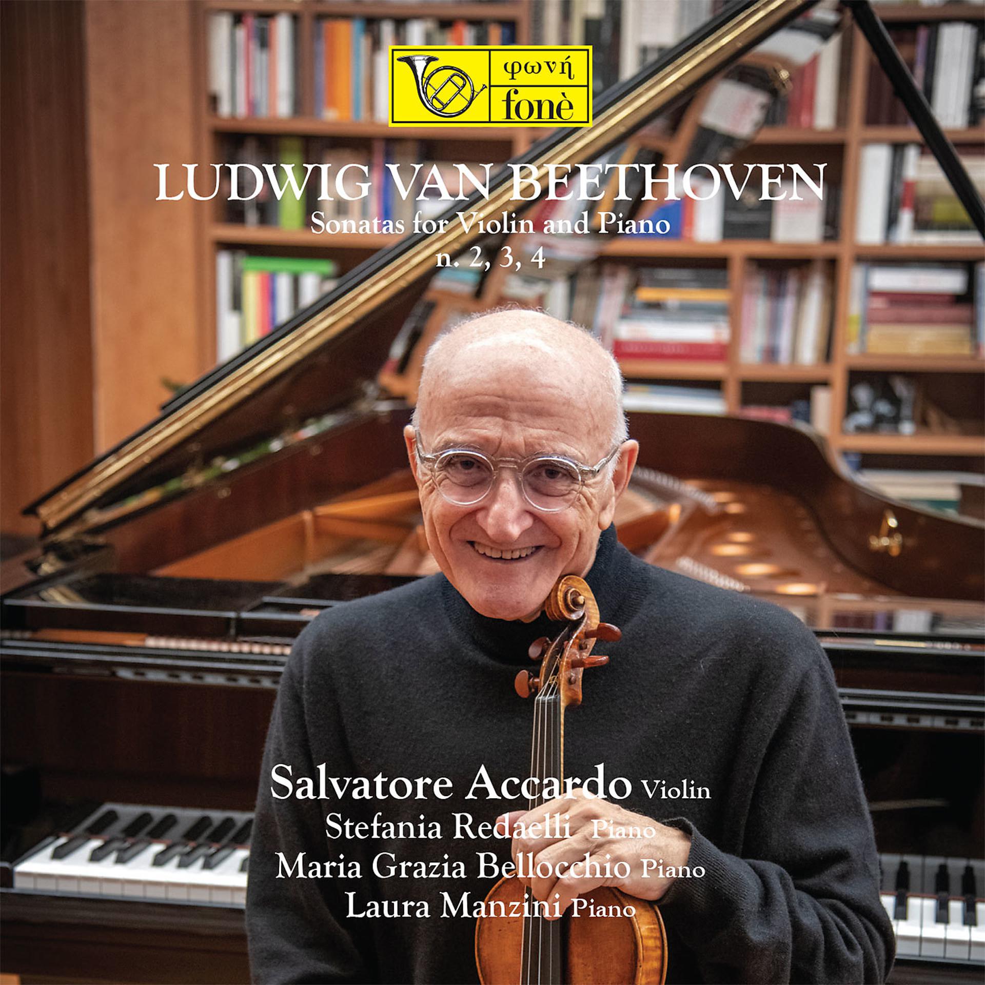 Постер к треку Salvatore Accardo, Laura Manzini - Sonata for Violin and Piano No. 4 in A Minor, Op. 23: II. Andante scherzoso, più Allegretto