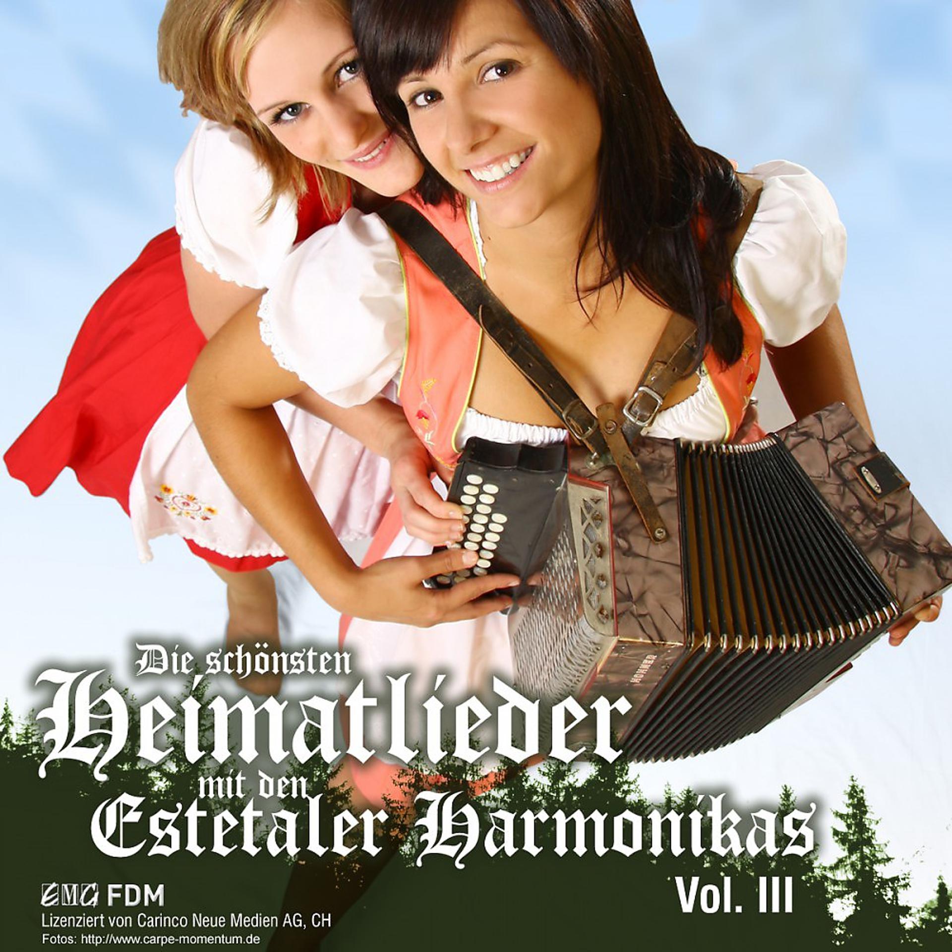 Постер альбома Die Schönsten Heimatlieder Mit Den Estetaler Harmonikas Vol. 3