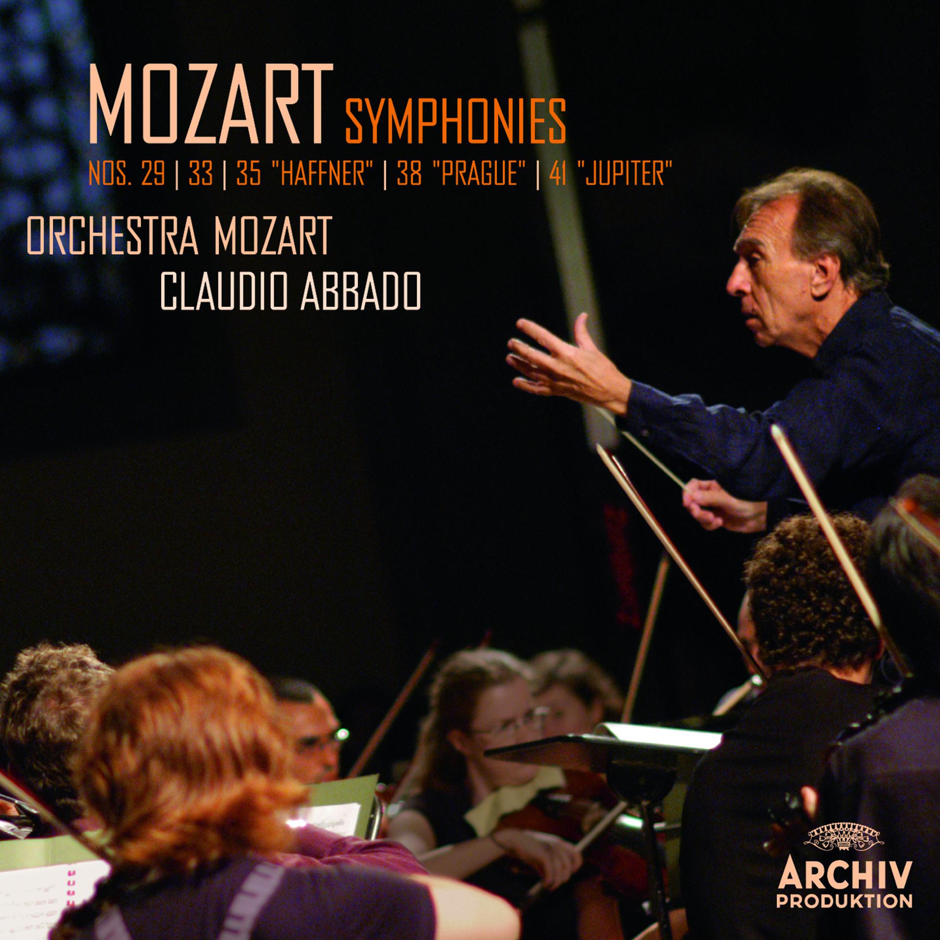 Постер альбома Mozart: Symphonies Nos. 29, 33, 35 "Haffner", 38 "Prague", 41 "Jupiter"