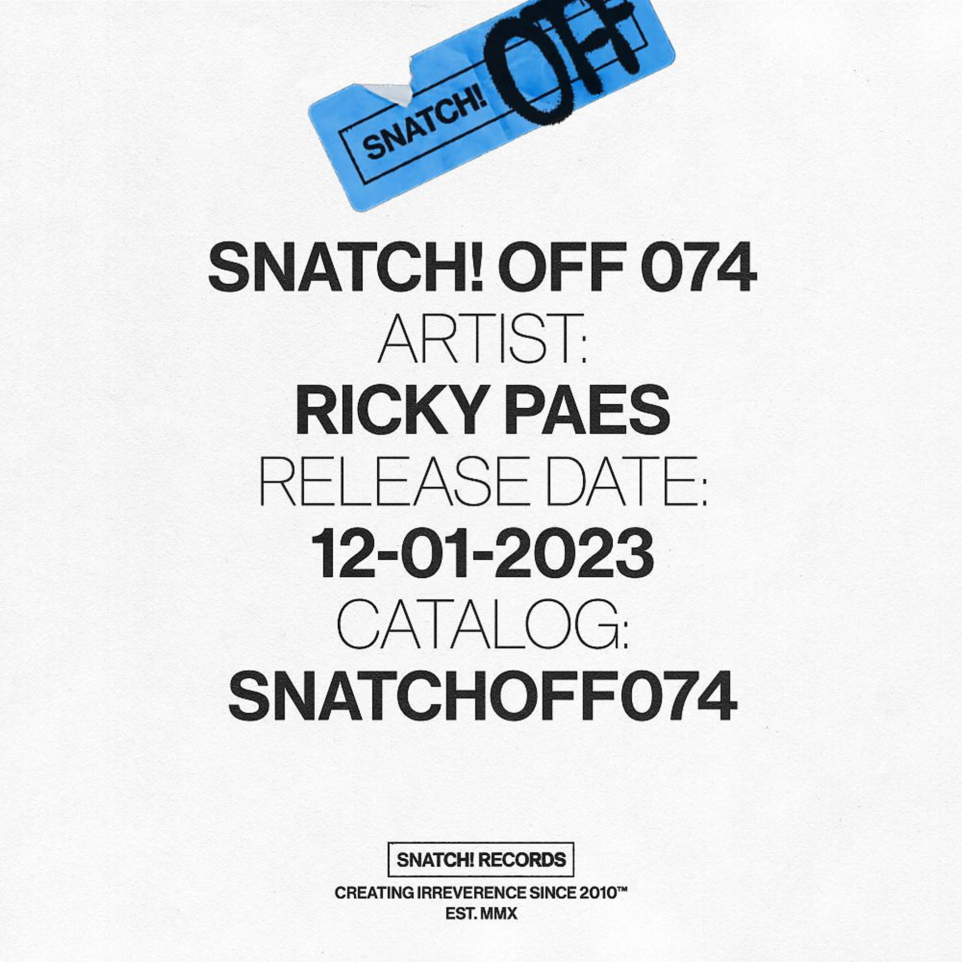 Постер альбома Snatch! OFF 074