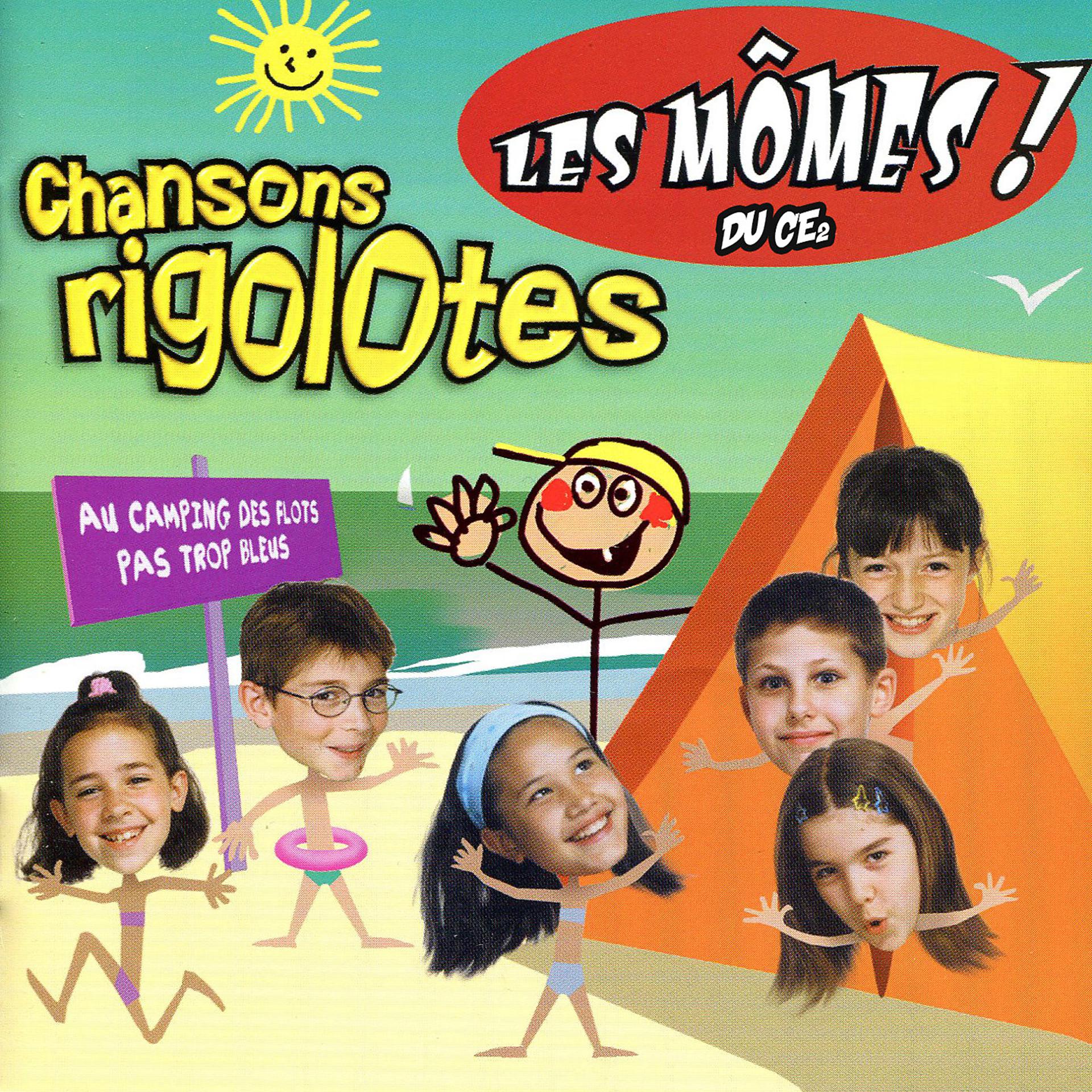 Постер альбома Chansons Rigolotes : Au camping des flots pas très bleus