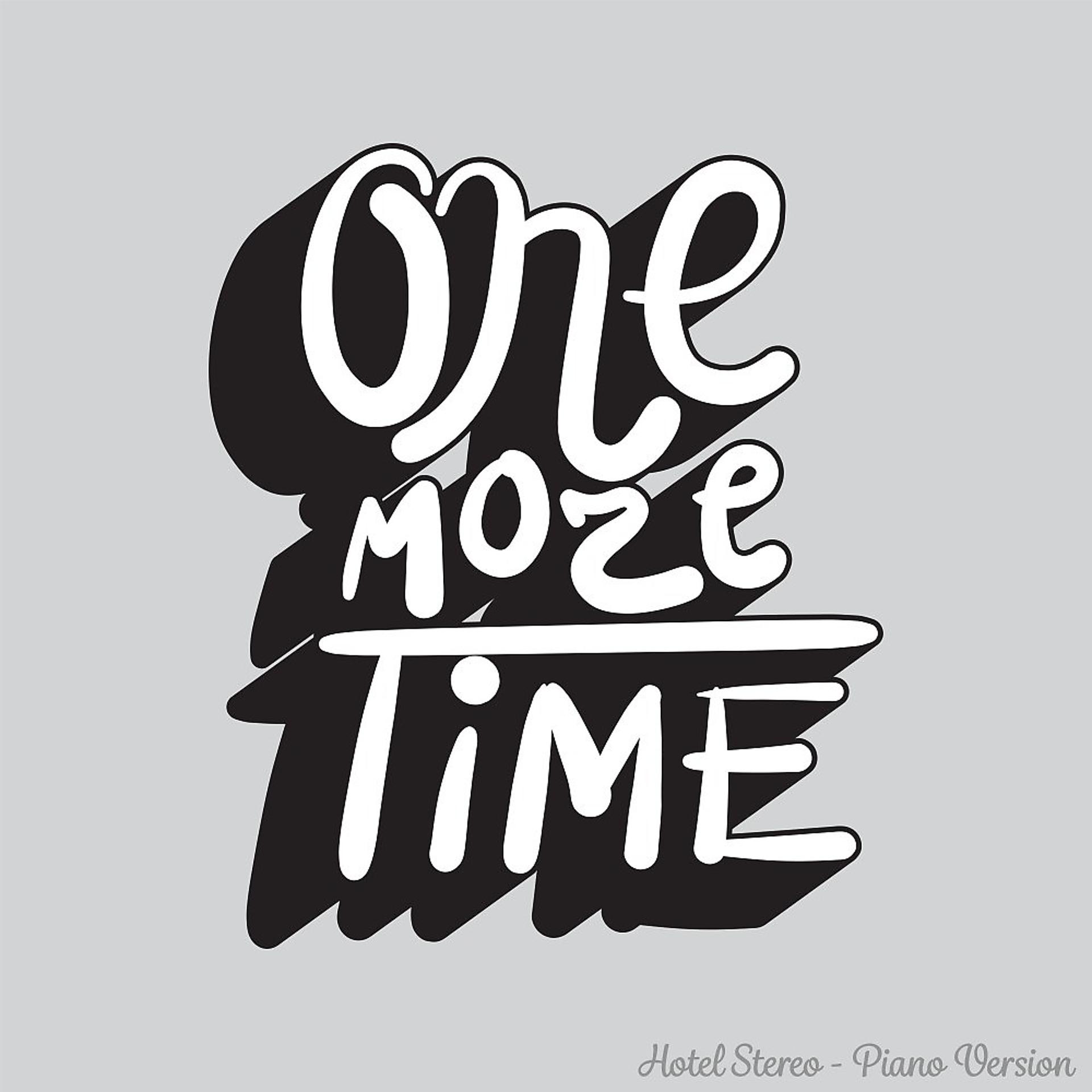 Постер альбома One More Time (Piano Version)