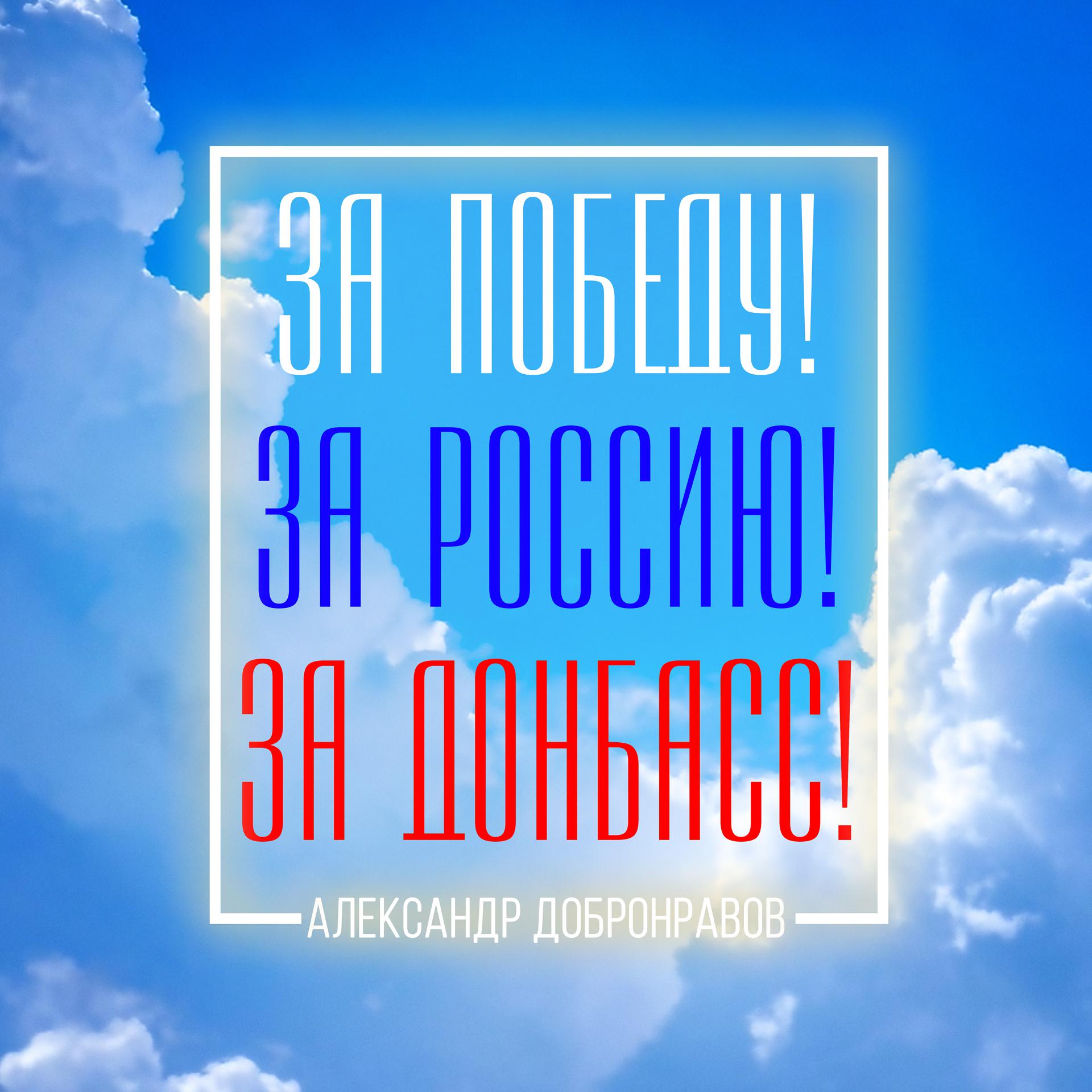 Постер альбома За Победу, за Россию, за Донбасс!