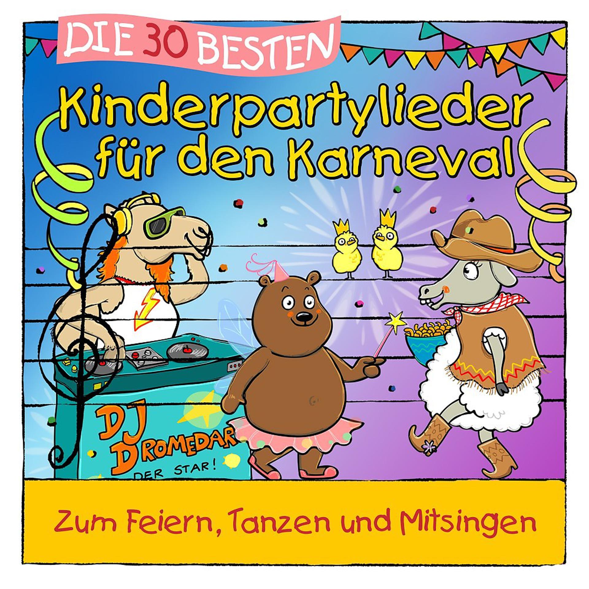 Постер альбома Die 30 besten Kinderpartylieder für den Karneval