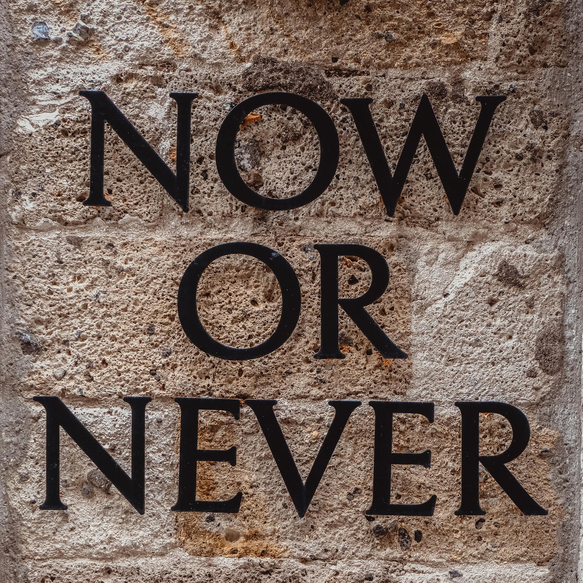 Постер альбома Now or Never