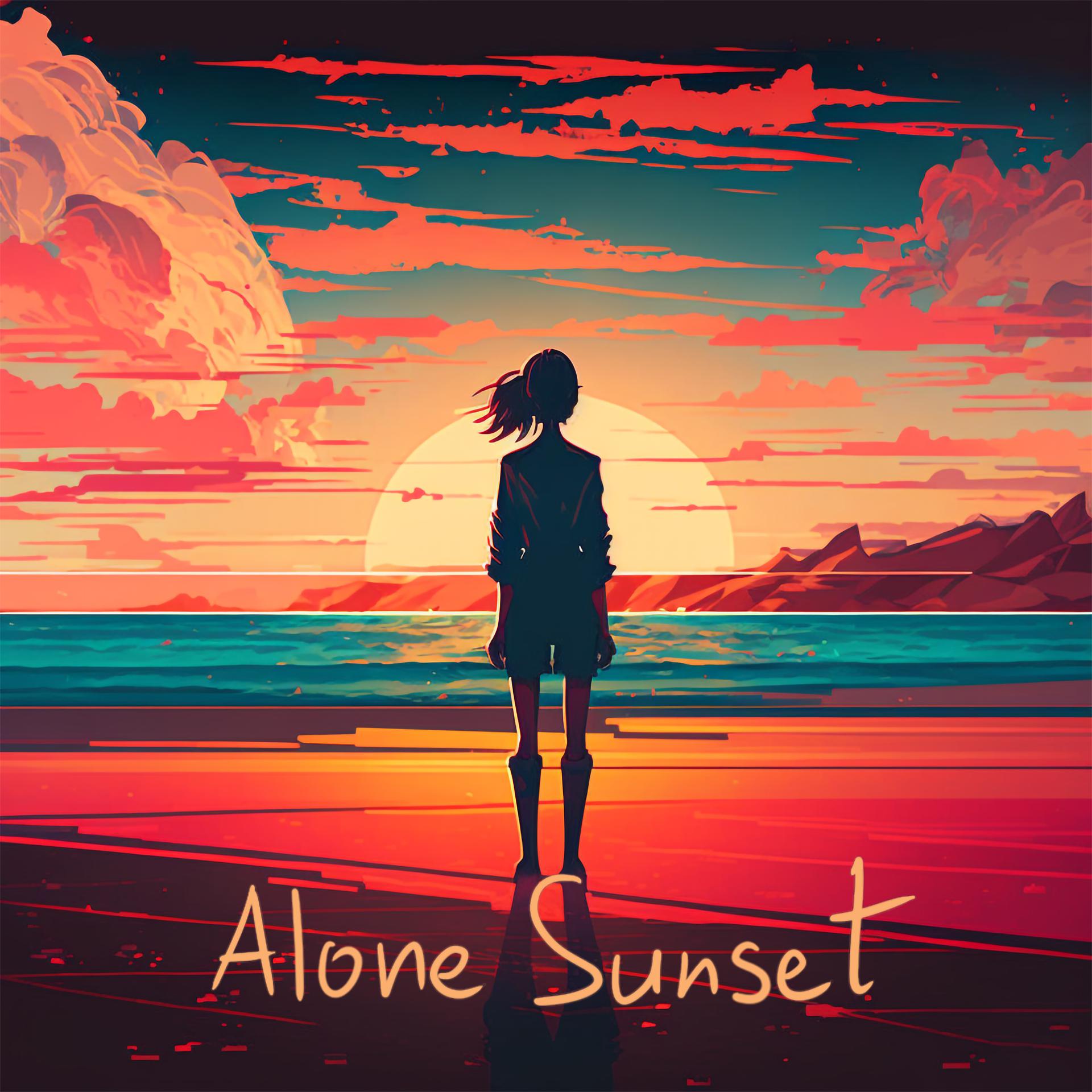 Постер альбома Alone Sunset
