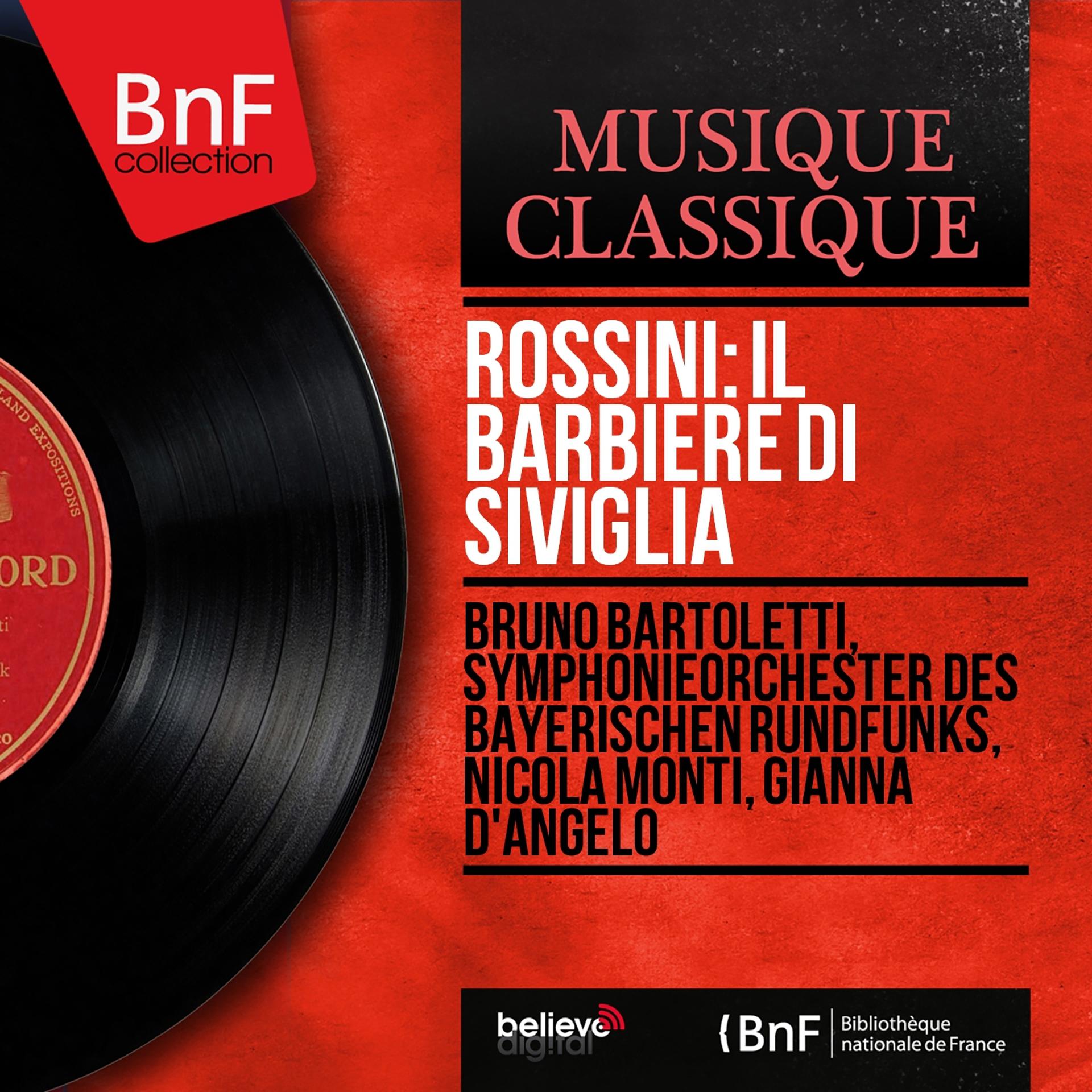 Постер альбома Rossini: Il barbiere di Siviglia (Stereo Version)