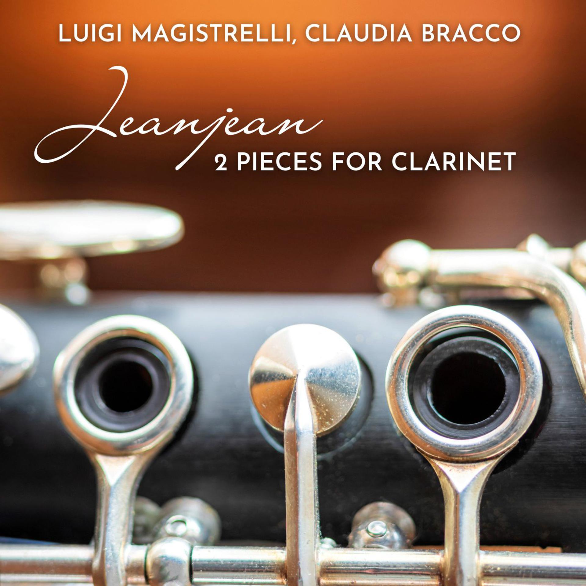 Постер альбома Jeanjean: 2 Pieces for Clarinet