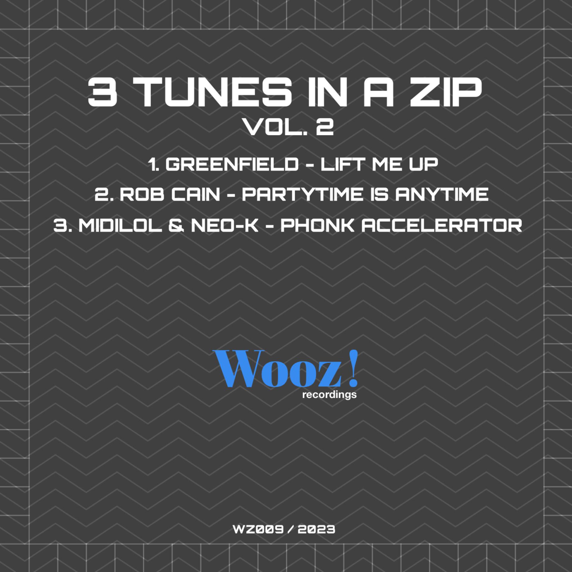 Постер альбома 3 Tunes in a Zip Vol.2