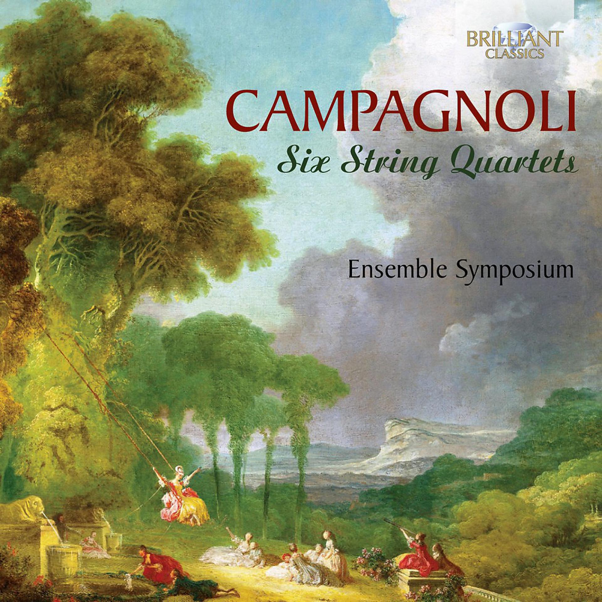 Постер альбома Campagnoli: 6 String Quartets
