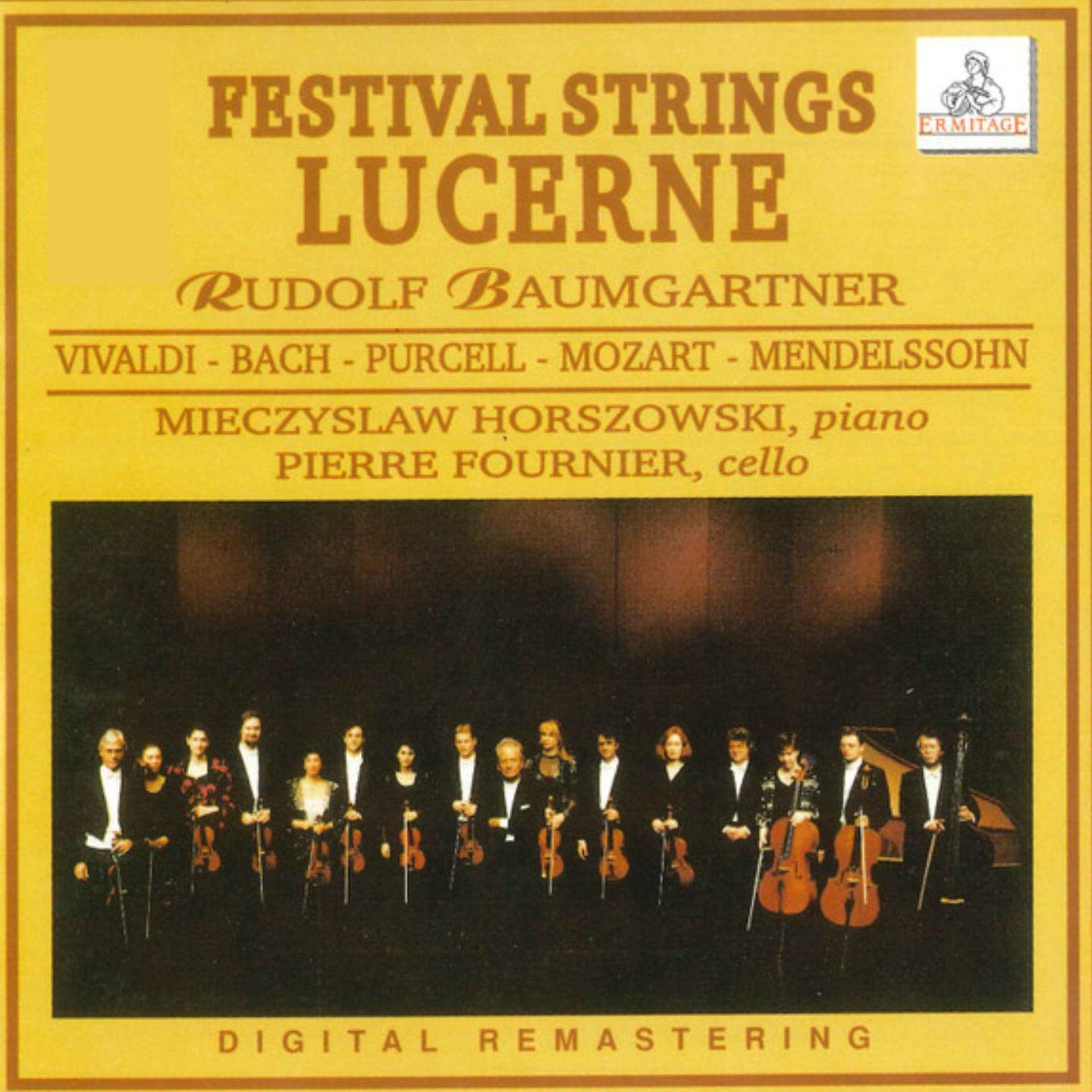 Постер альбома Festival Strings Lucerne ● Rudolf Baumgartner, conductor : Vivaldi ● Purcell ● Bach ● Mozart ● Bartholdy