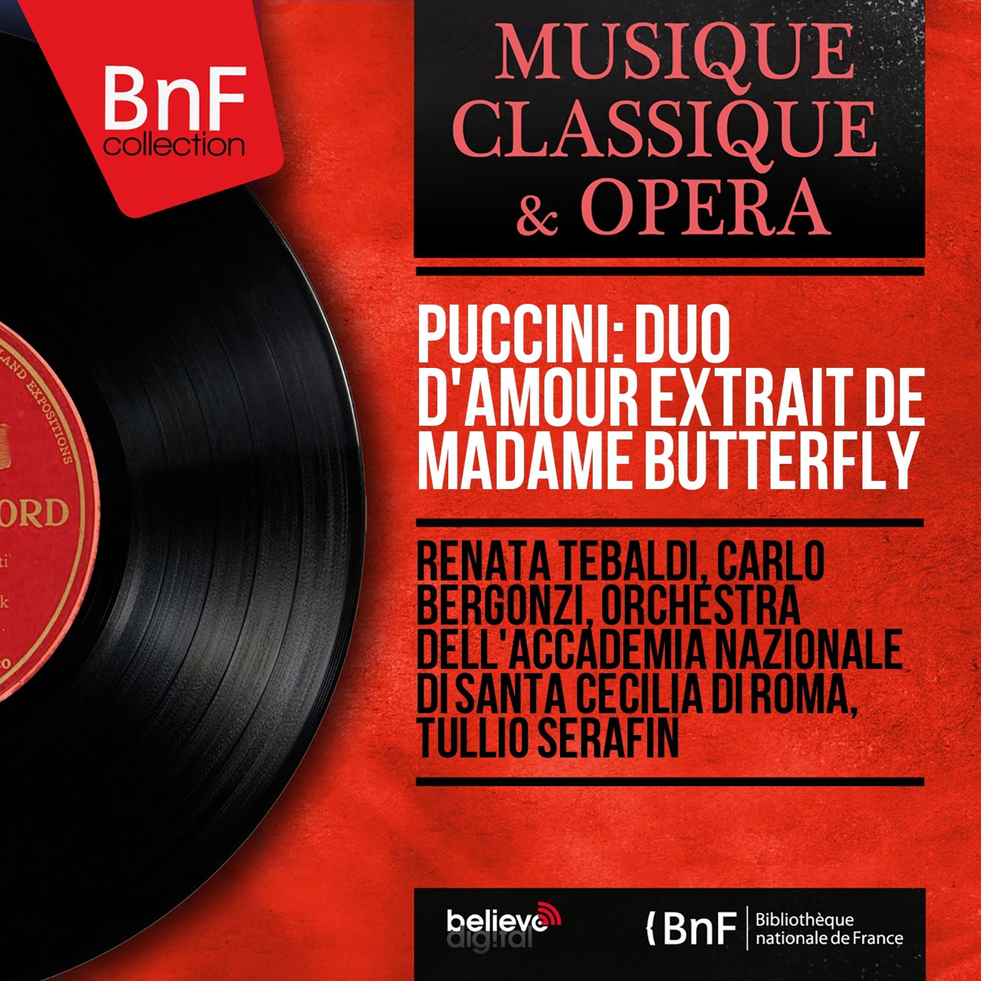 Постер альбома Puccini: Duo d'amour extrait de Madame Butterfly (Mono Version)