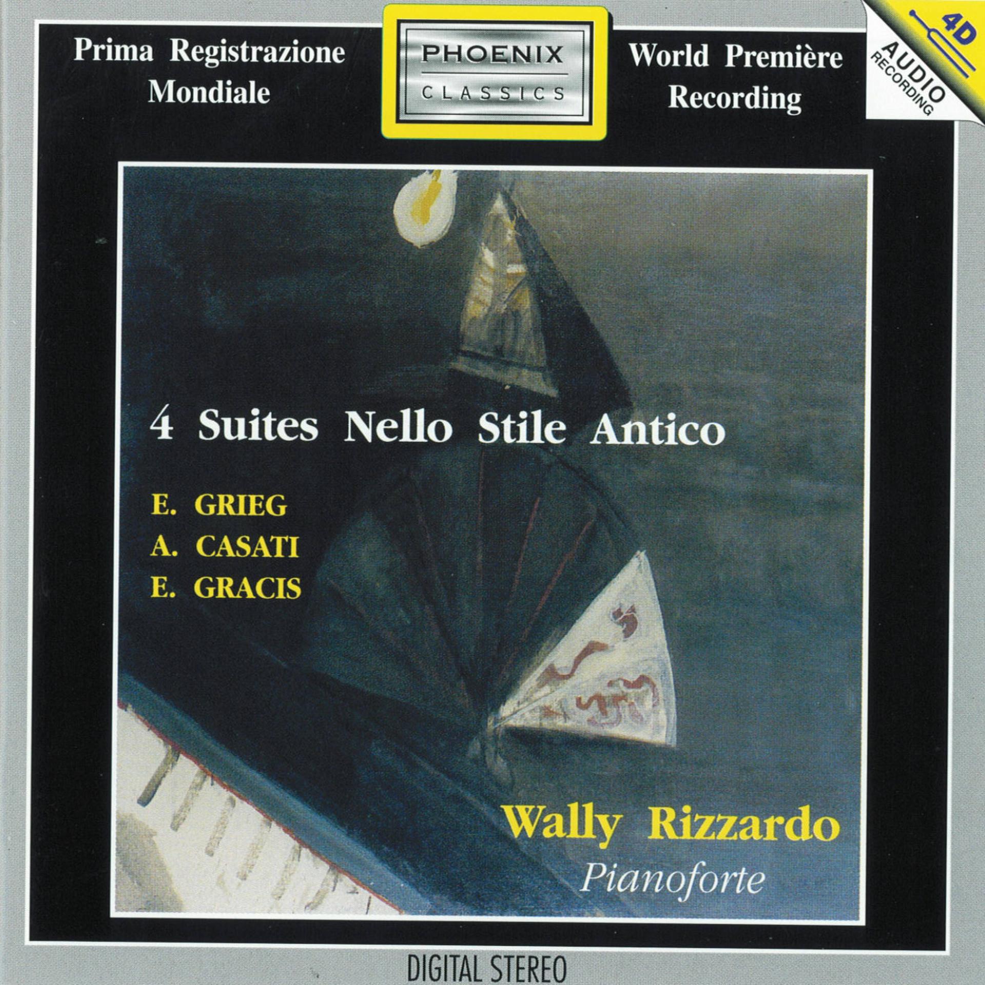 Постер альбома Edvard Grieg, Aldo Casati, Ettore Gracis: 4 Suites nello stile antico
