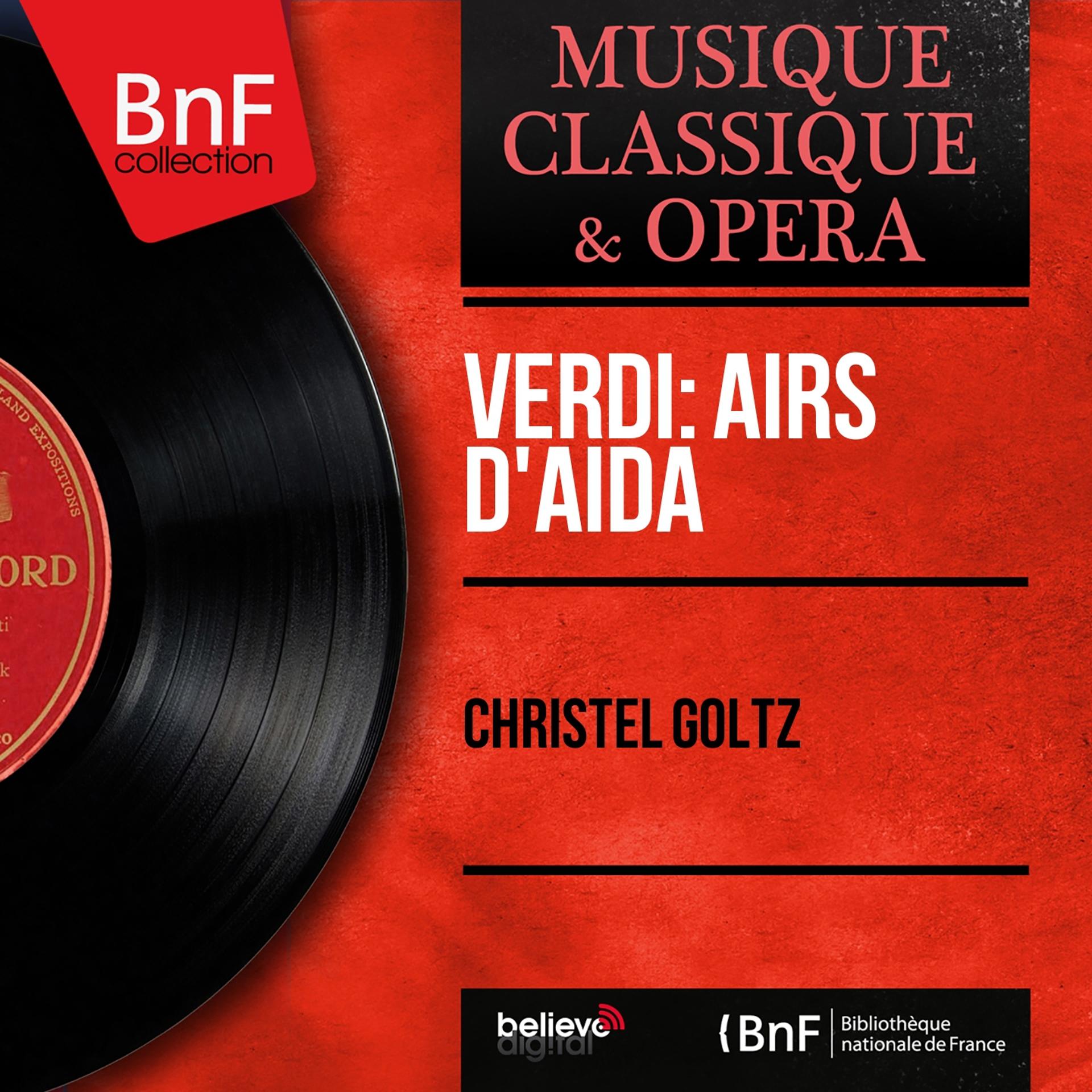 Постер альбома Verdi: Airs d'Aïda (Mono Version)