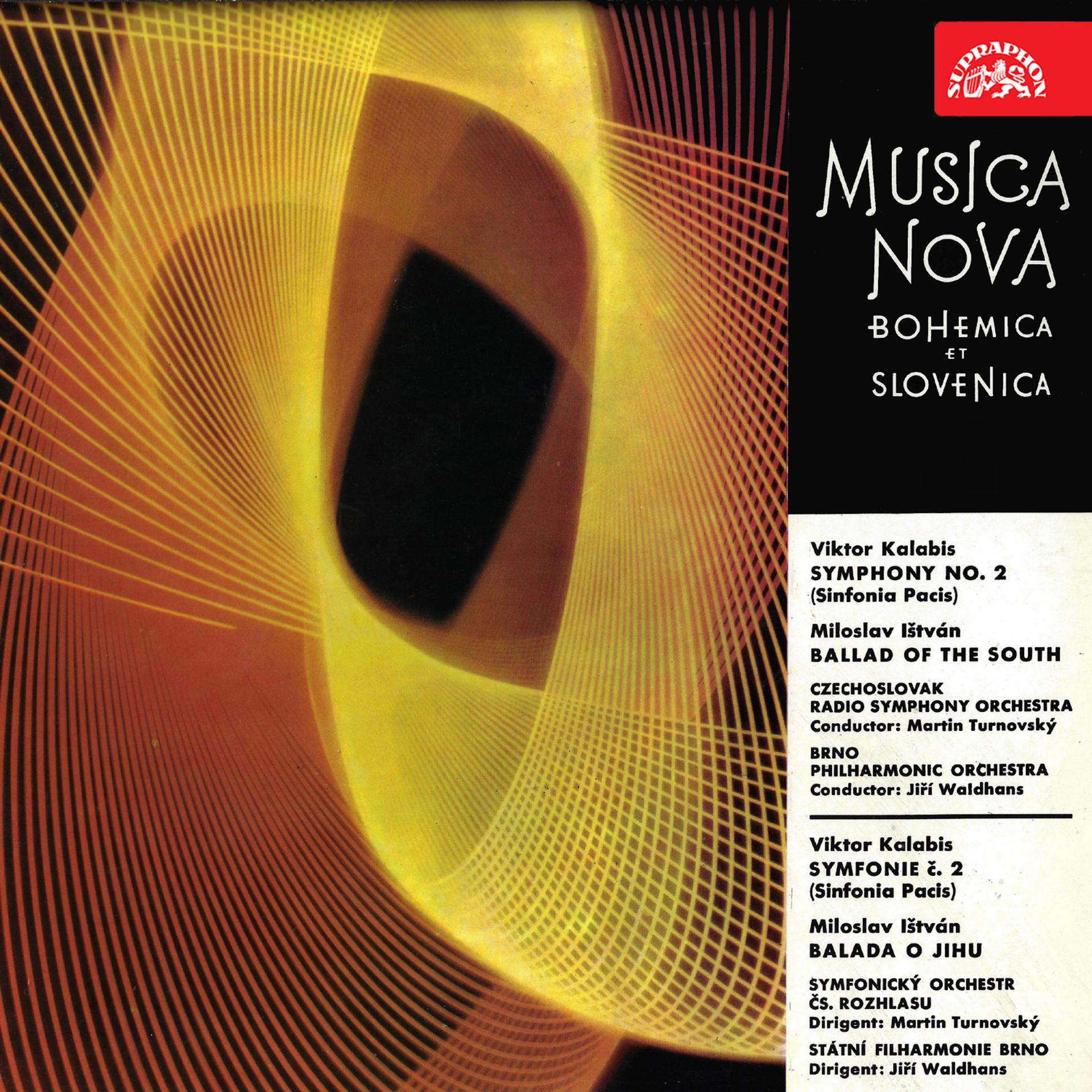 Постер альбома Musica nova - Bohemica et Slovenica