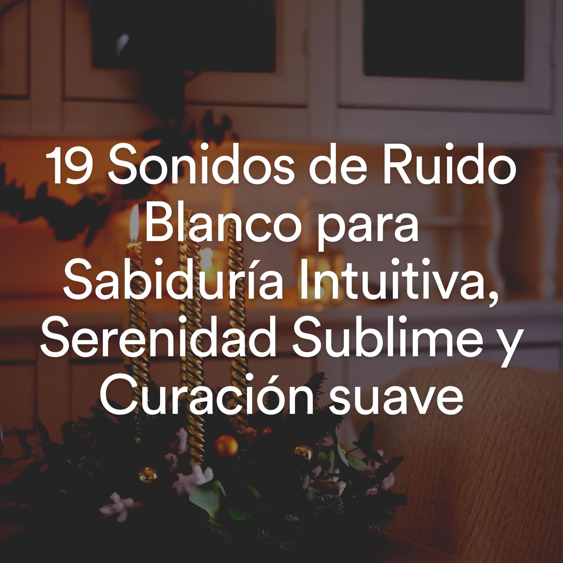 Постер альбома 19 Sonidos de Ruido Blanco para Sabiduría Intuitiva, Serenidad Sublime y Curación suave