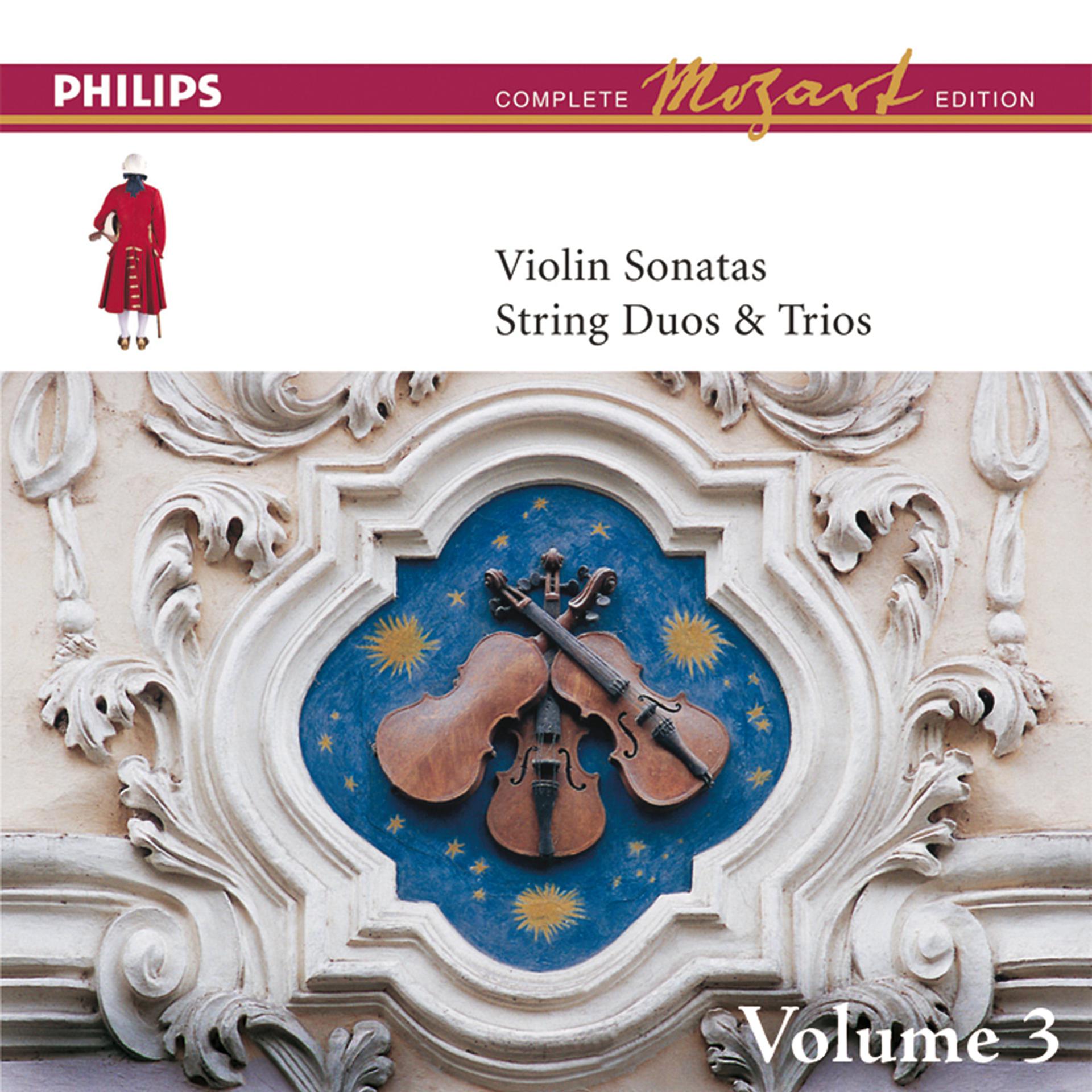 Постер альбома Mozart: The Violin Sonatas, Vol.3