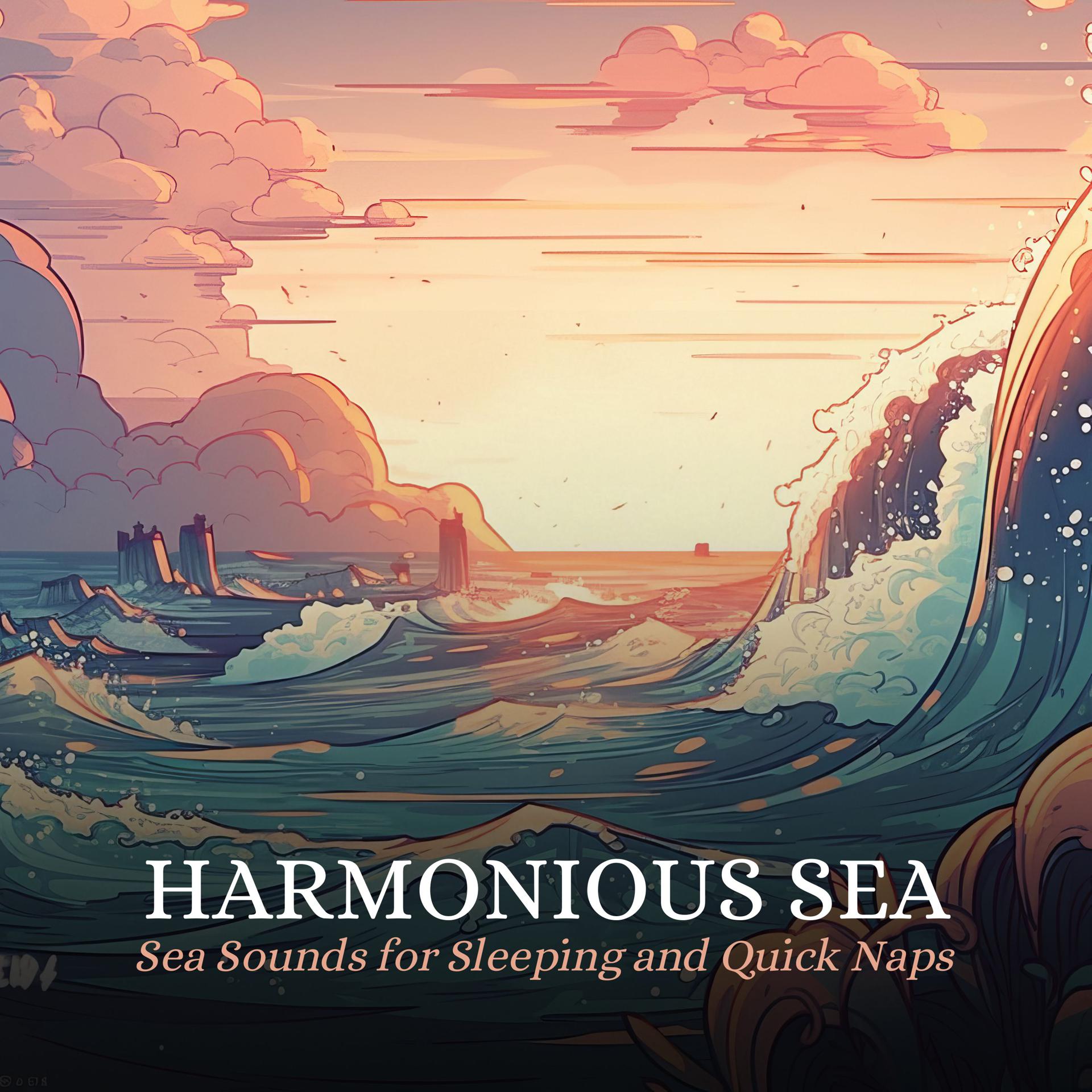 Постер альбома Harmonious Sea: Sea Sounds for Sleeping and Quick Naps
