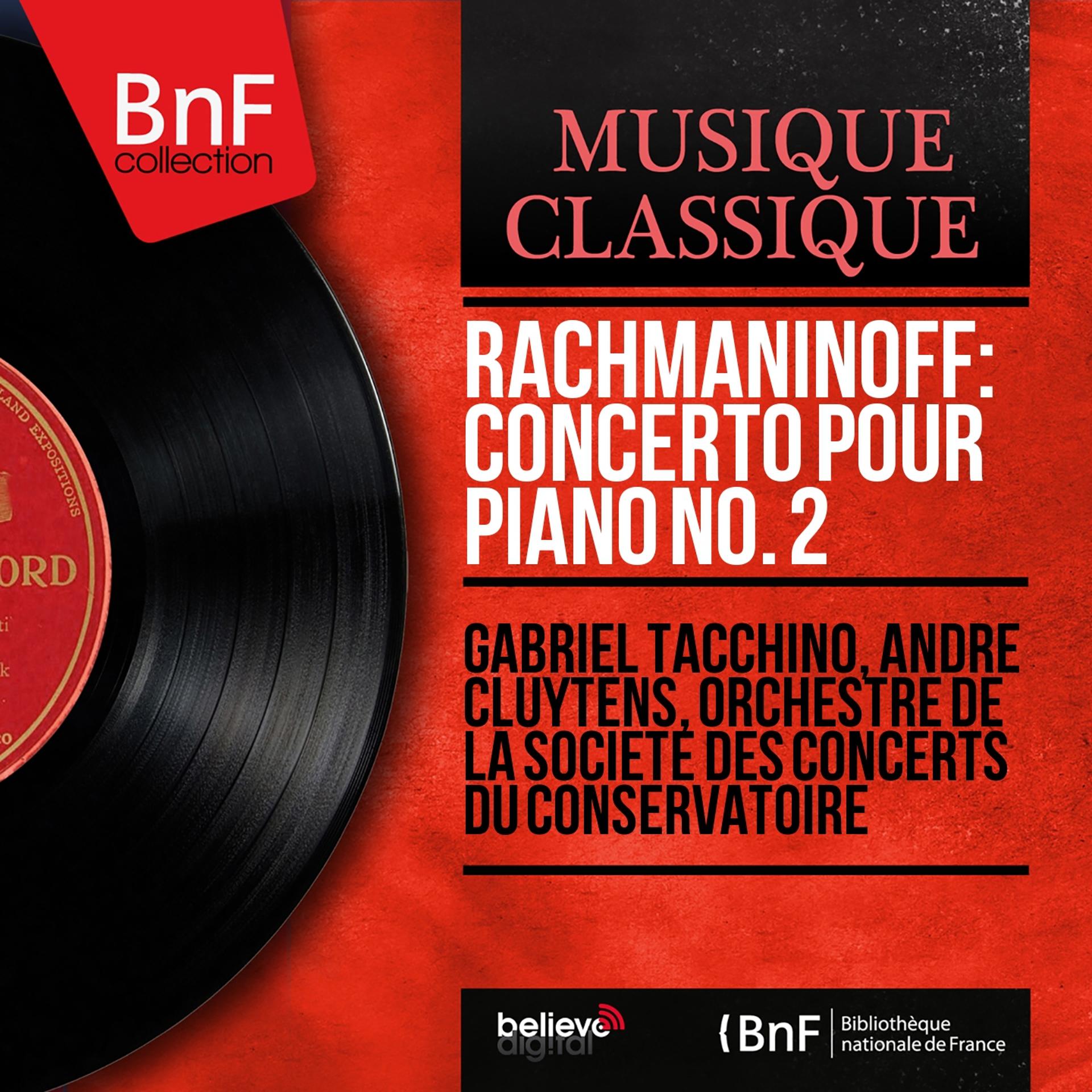 Постер альбома Rachmaninoff: Concerto pour piano No. 2 (Mono Version)