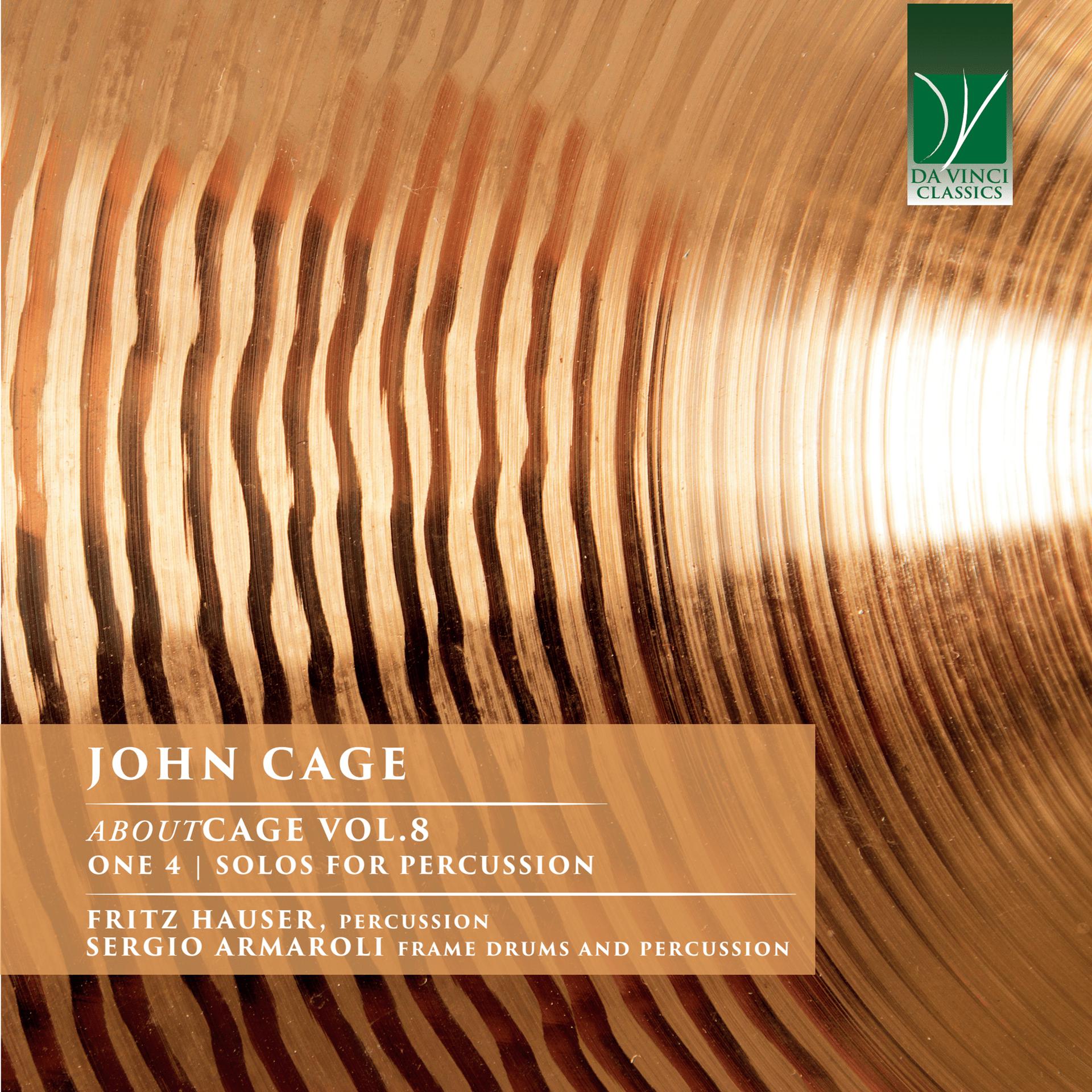 Постер альбома John Cage: AboutCAGE, Vol. 8